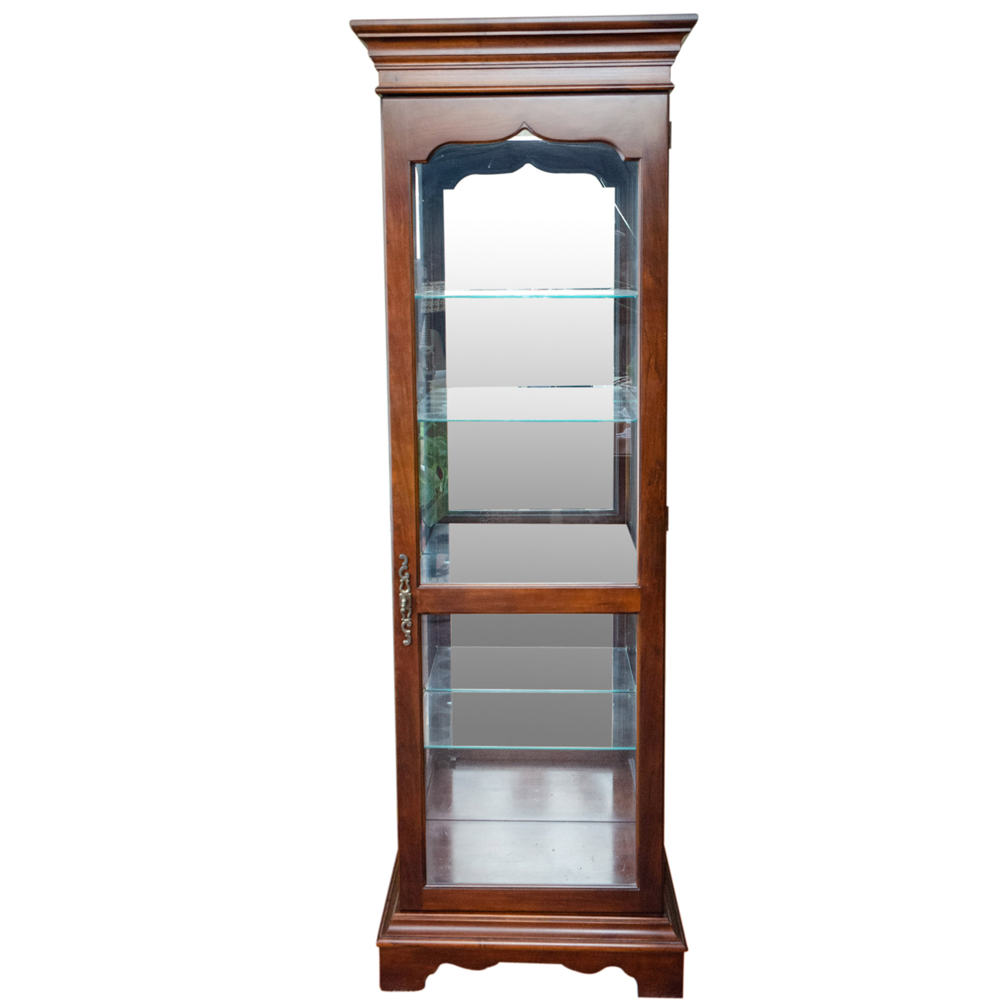 Stained Glass Lighted Curio Cabinet Glasses Blog