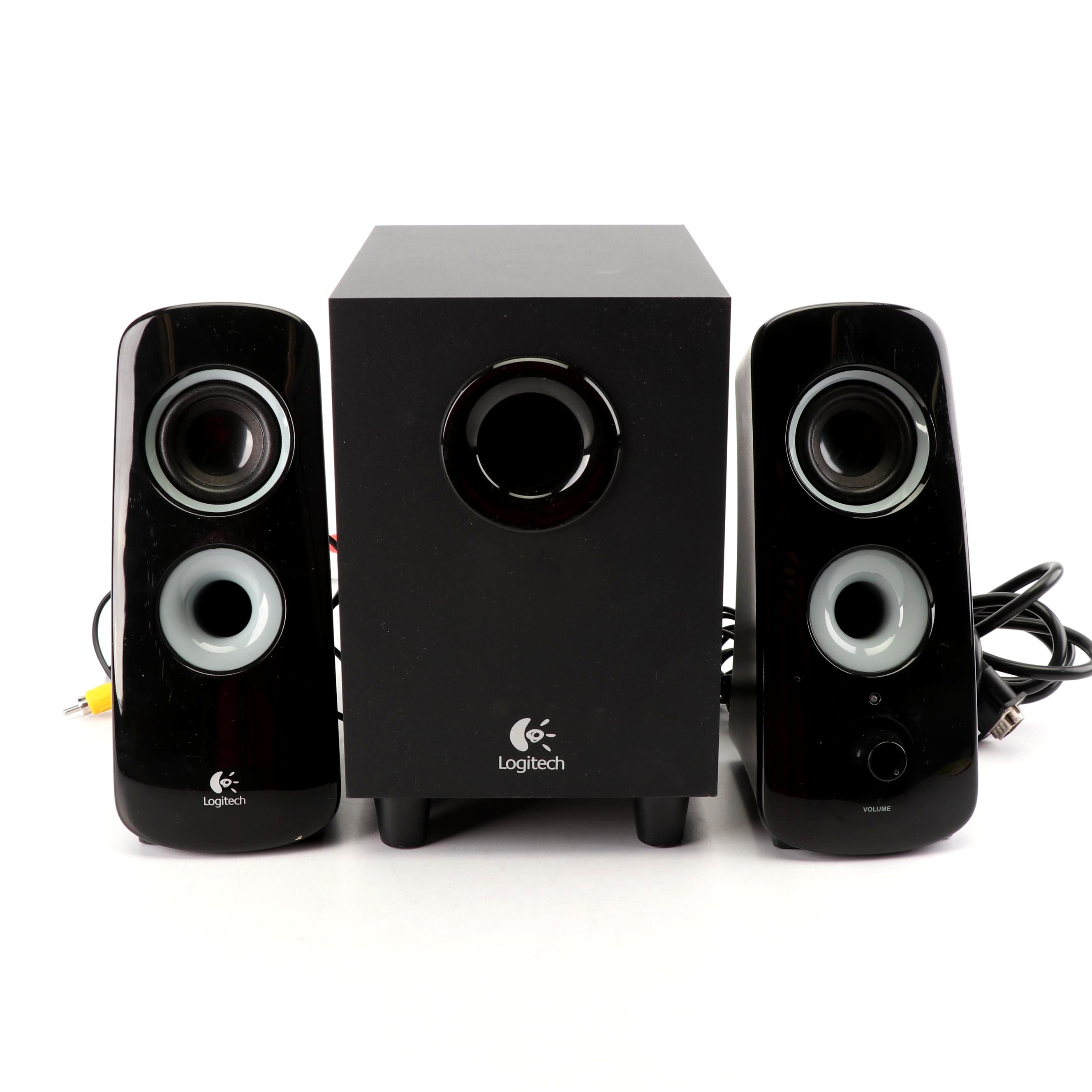 logitech speaker system z323
