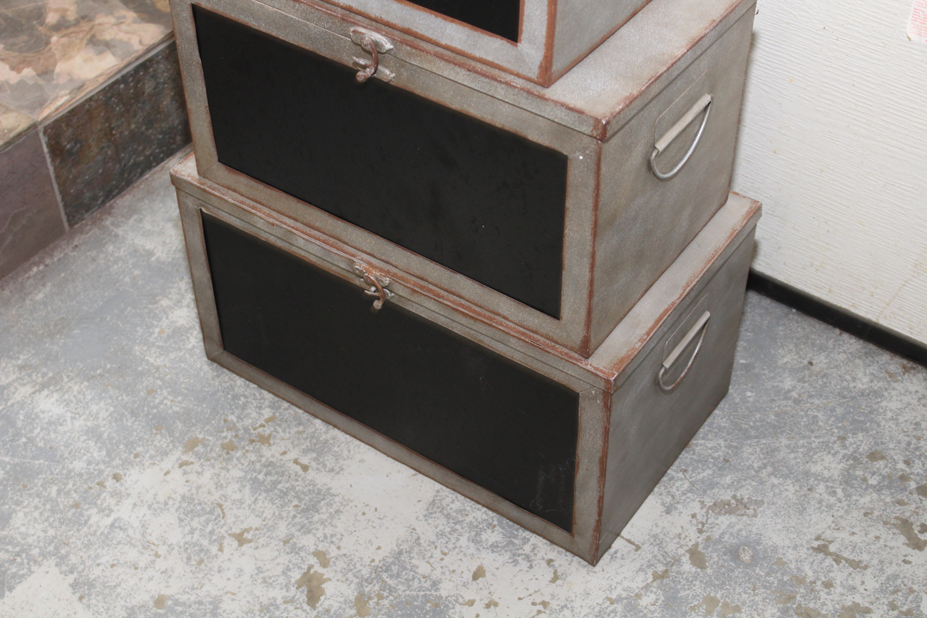 Decorative Metal Storage Boxes EBTH