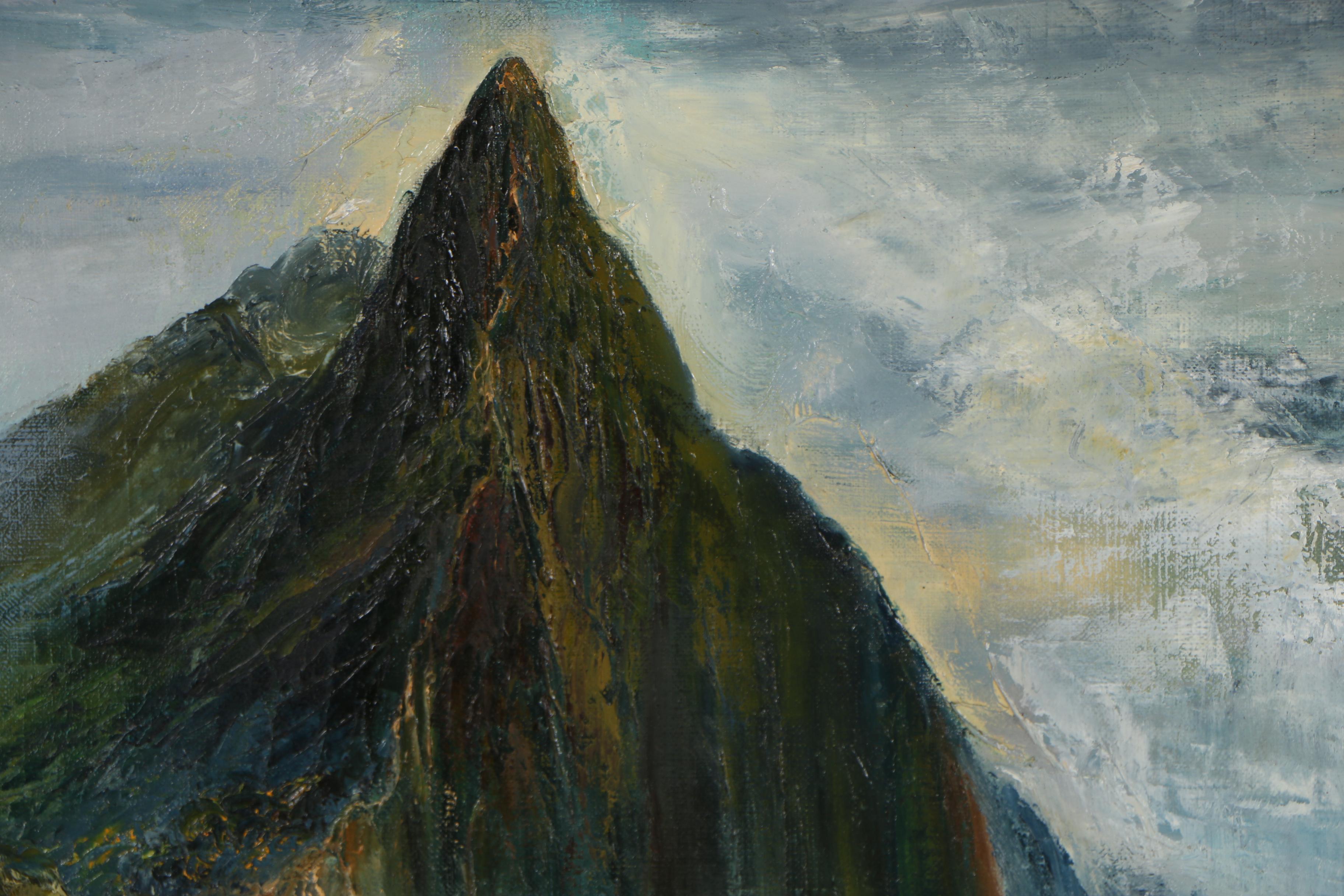 Dolores Kirby Oil Painting "Rising Mist" EBTH