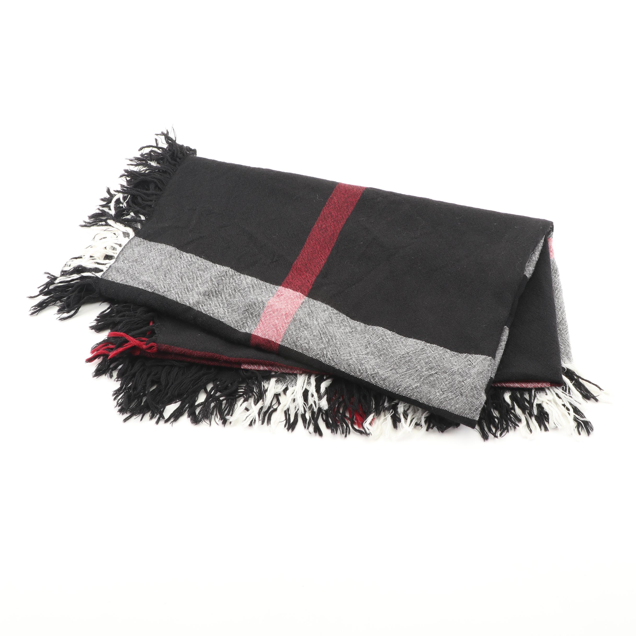 burberry relaxed mega check scarf