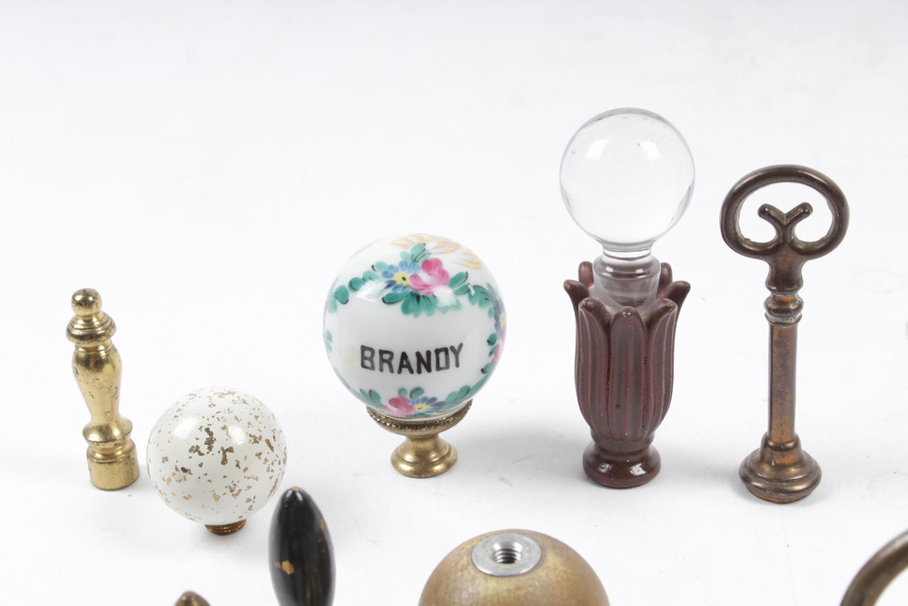 Vintage Lamp Finials EBTH