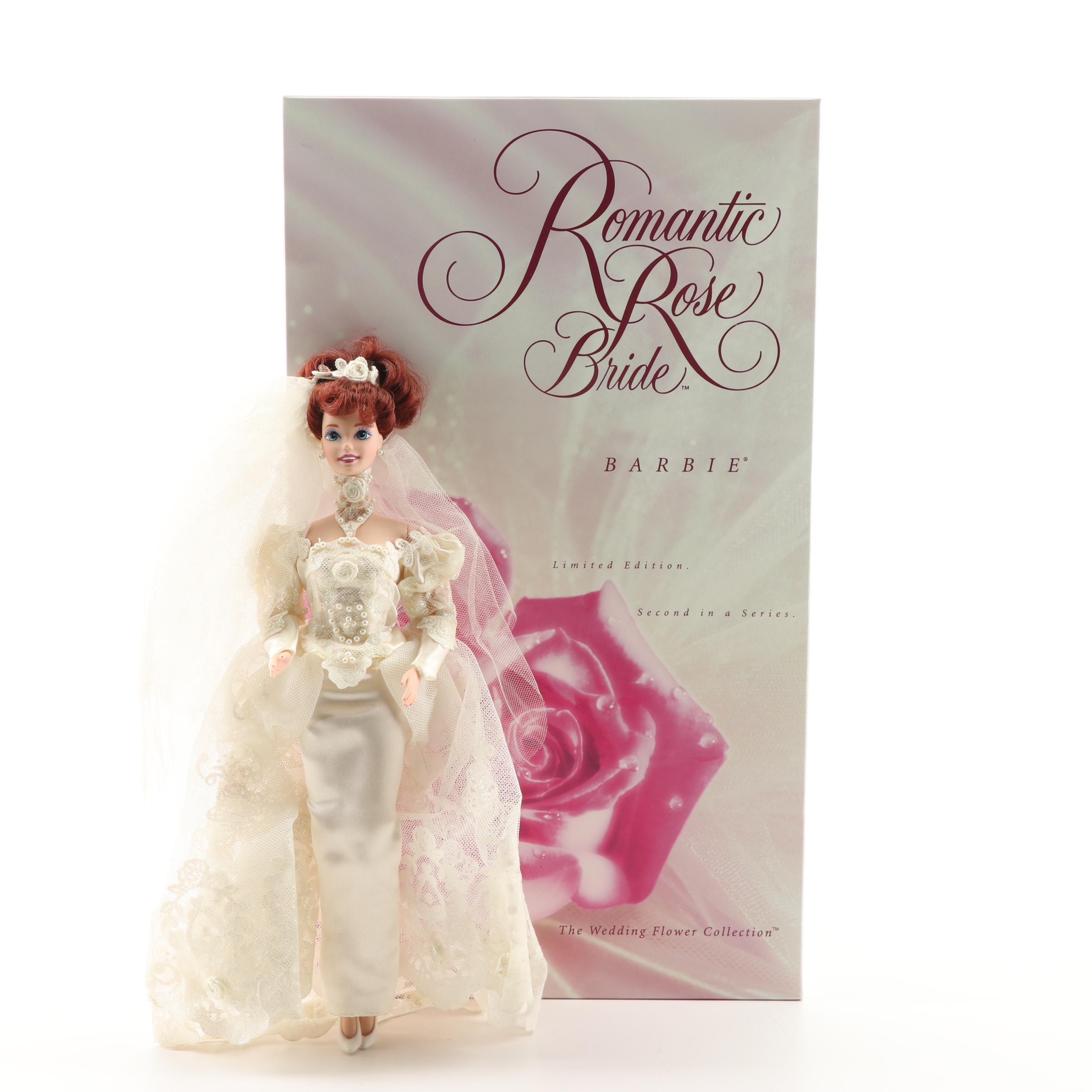 romantic rose bride barbie