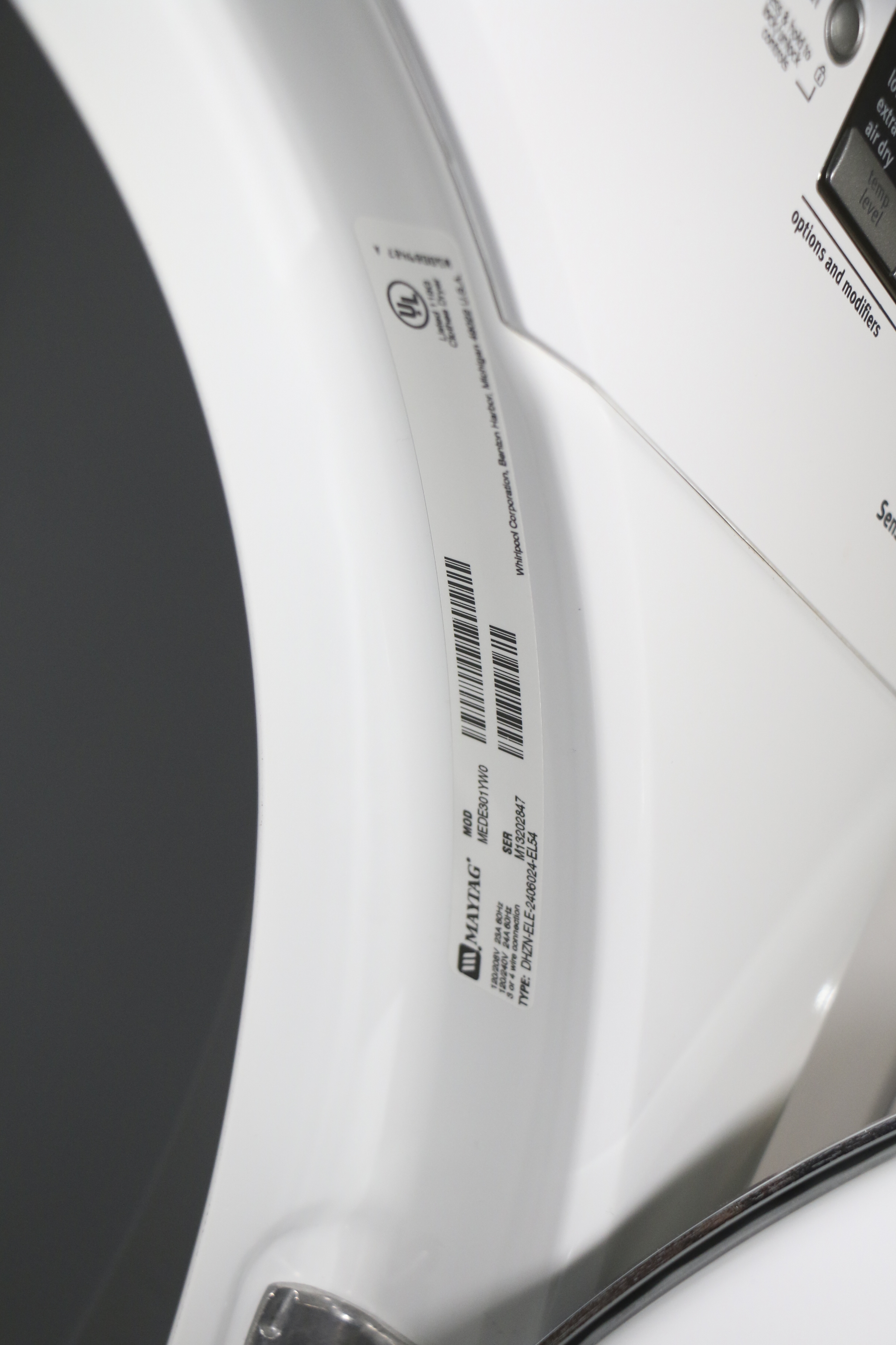 Maytag 3000 Series Dryer EBTH