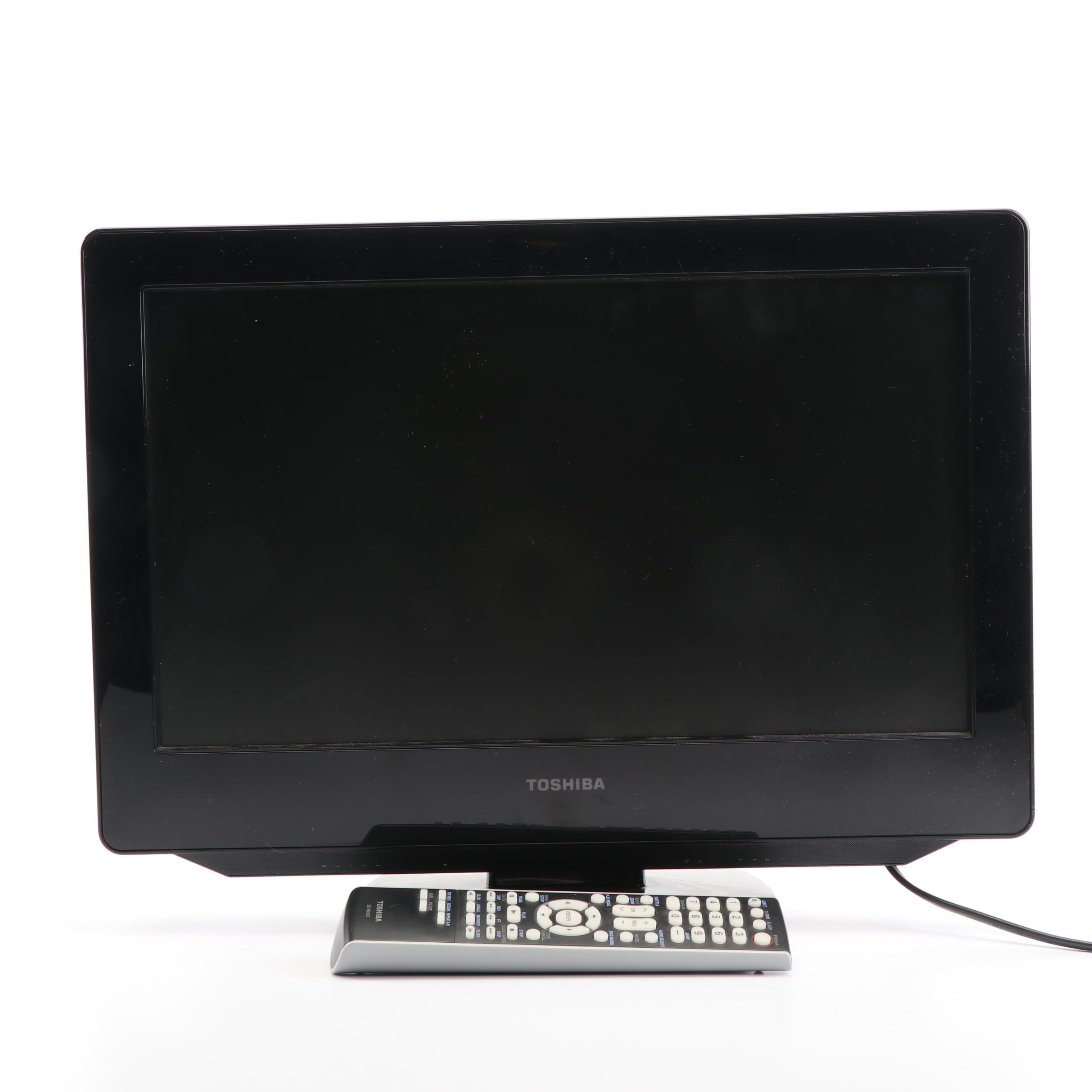 Toshiba 19" LCD High Definition Television with BuiltIn DVD Player EBTH