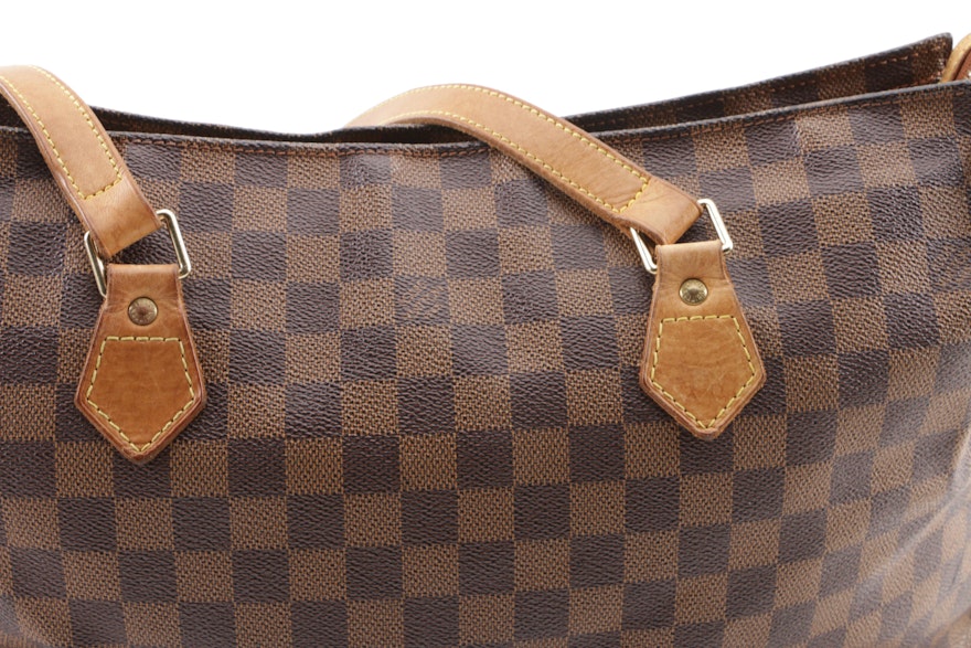 Louis Vuitton Chelsea Handbag Centenaire Damier Brown