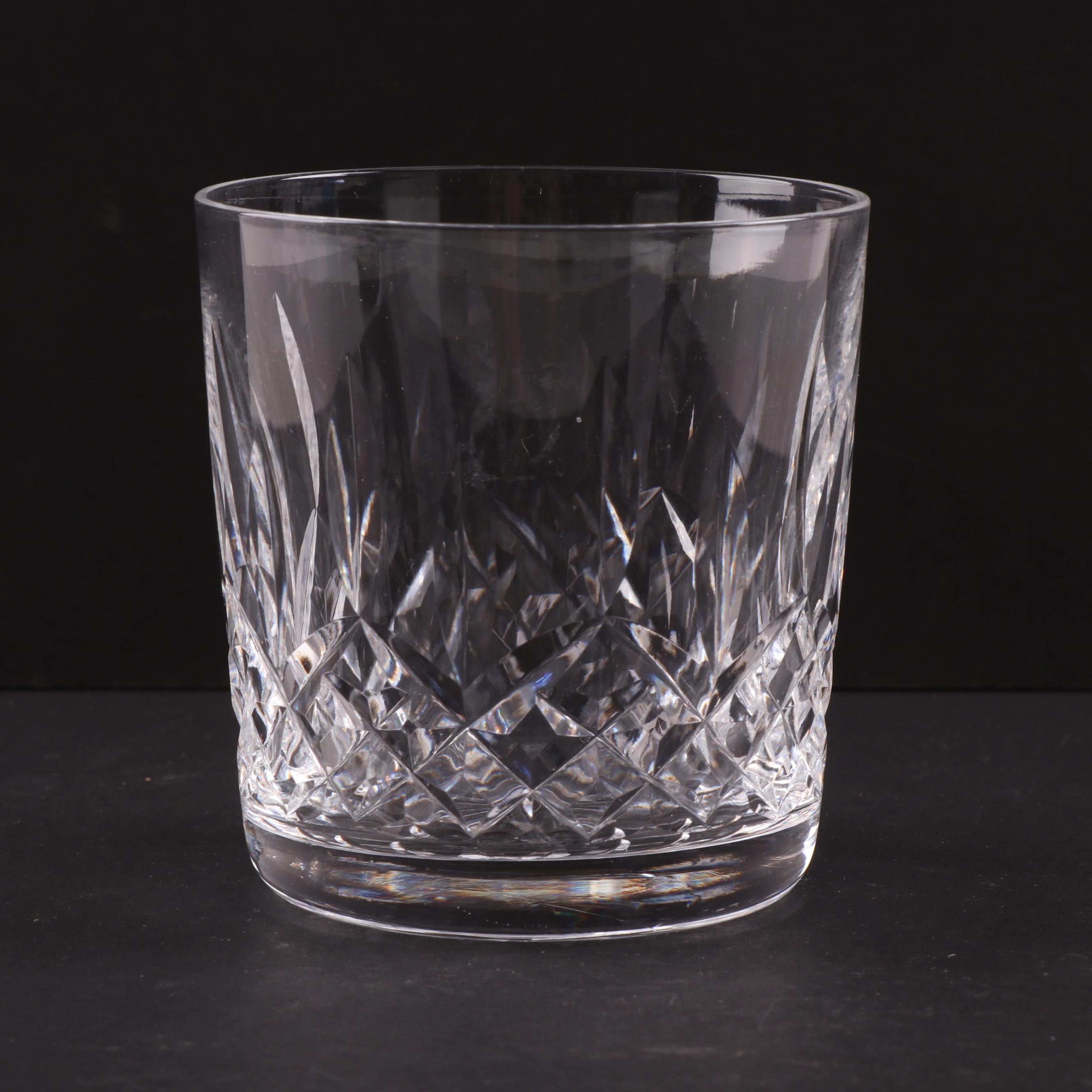 Waterford Crystal "Lismore" Old Fashioned Glasses EBTH