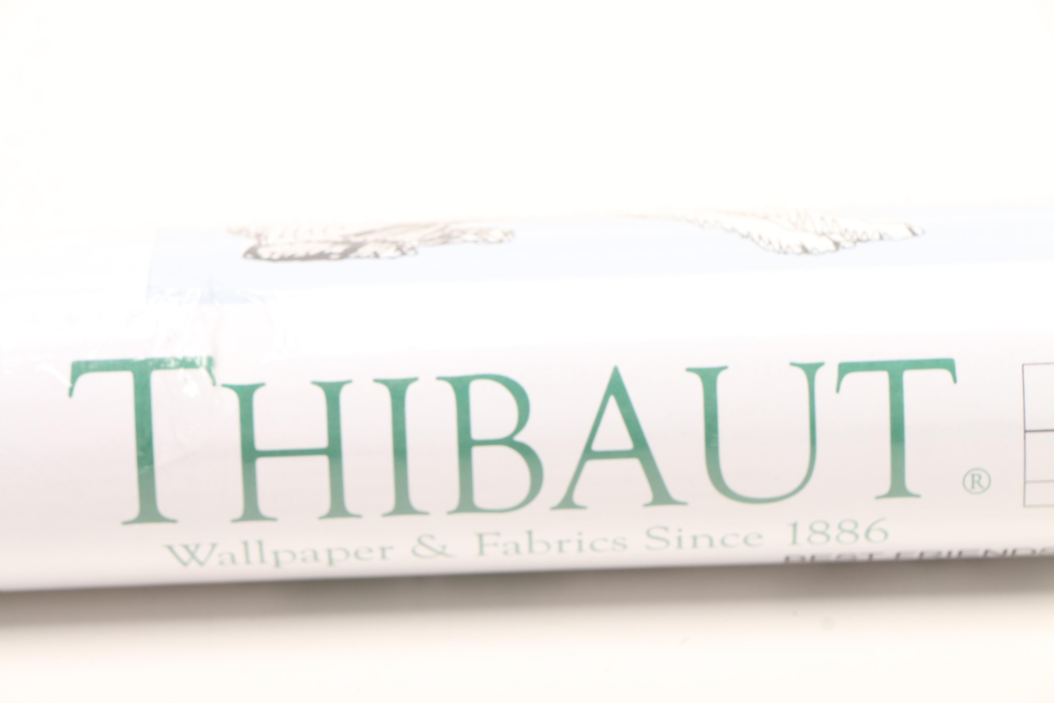 Thibaut Blue "Best Friends" Wallpaper EBTH