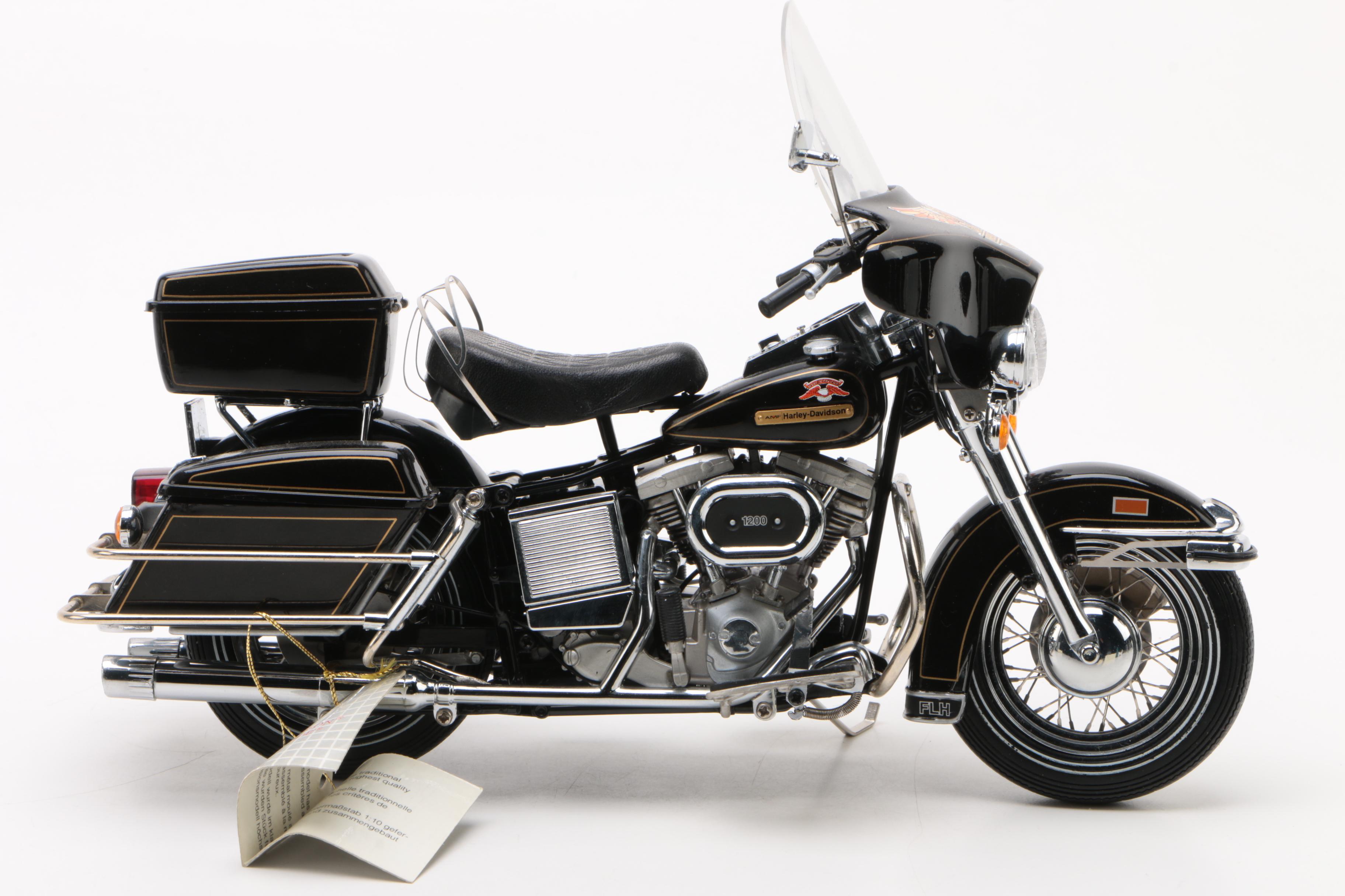 Harley Davidson Scale Model Motorcycles by the Franklin Mint EBTH