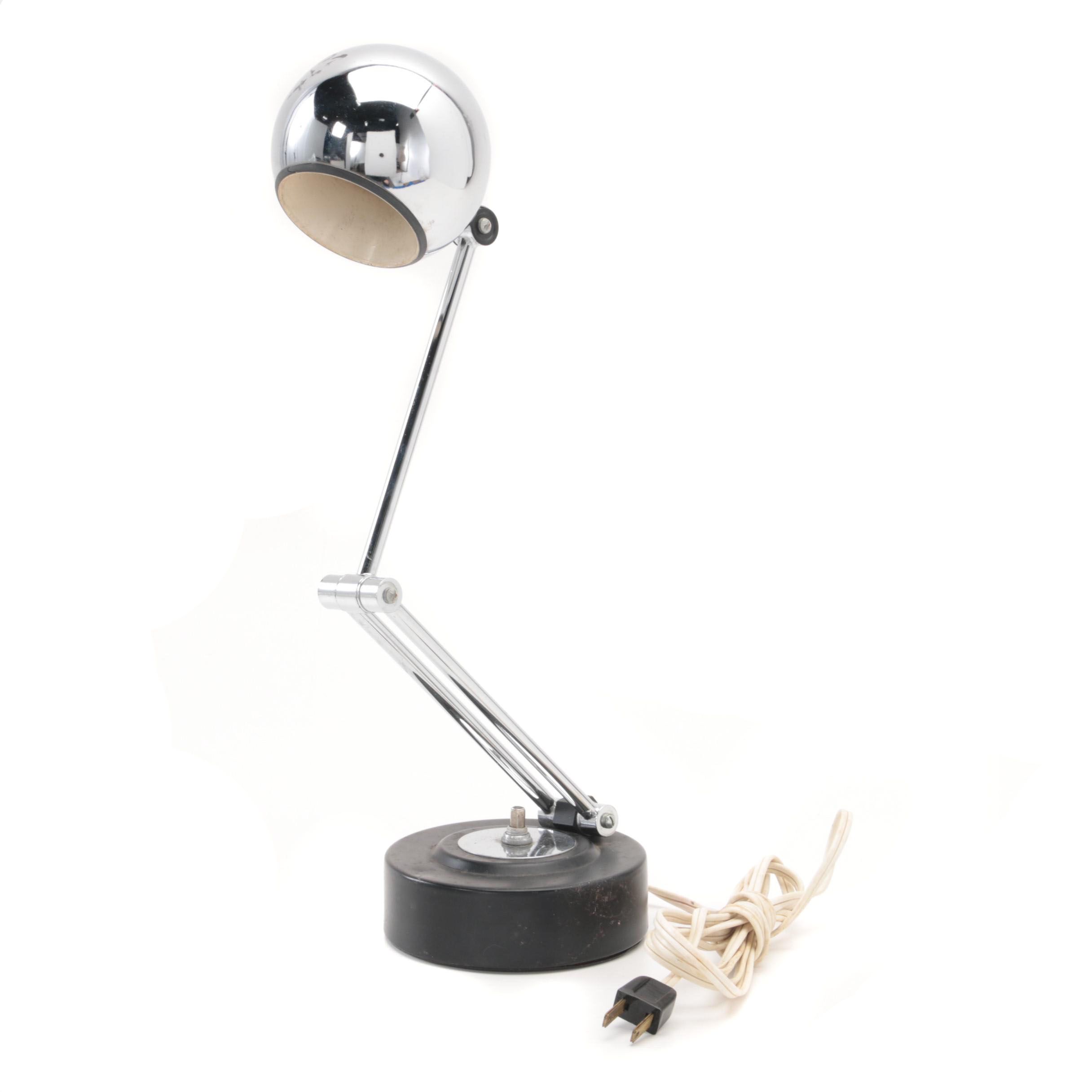 Chrome Desk Light