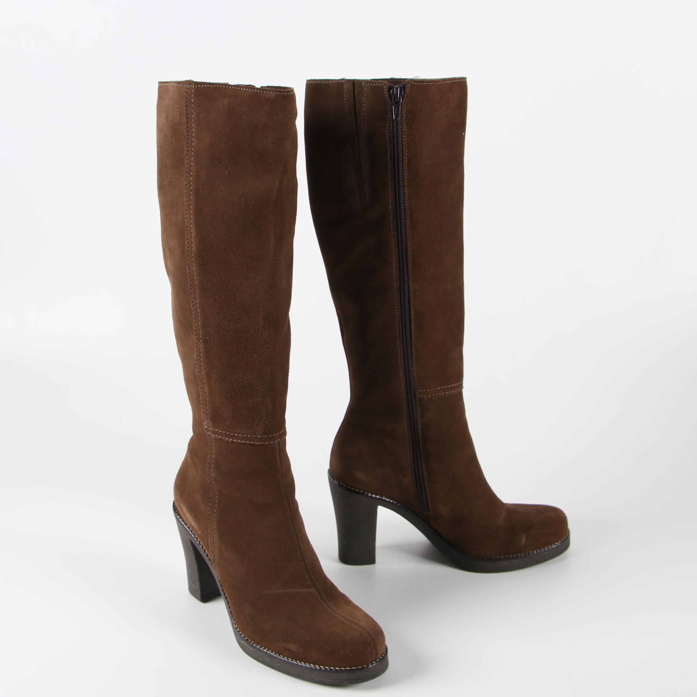 la canadienne suede boots