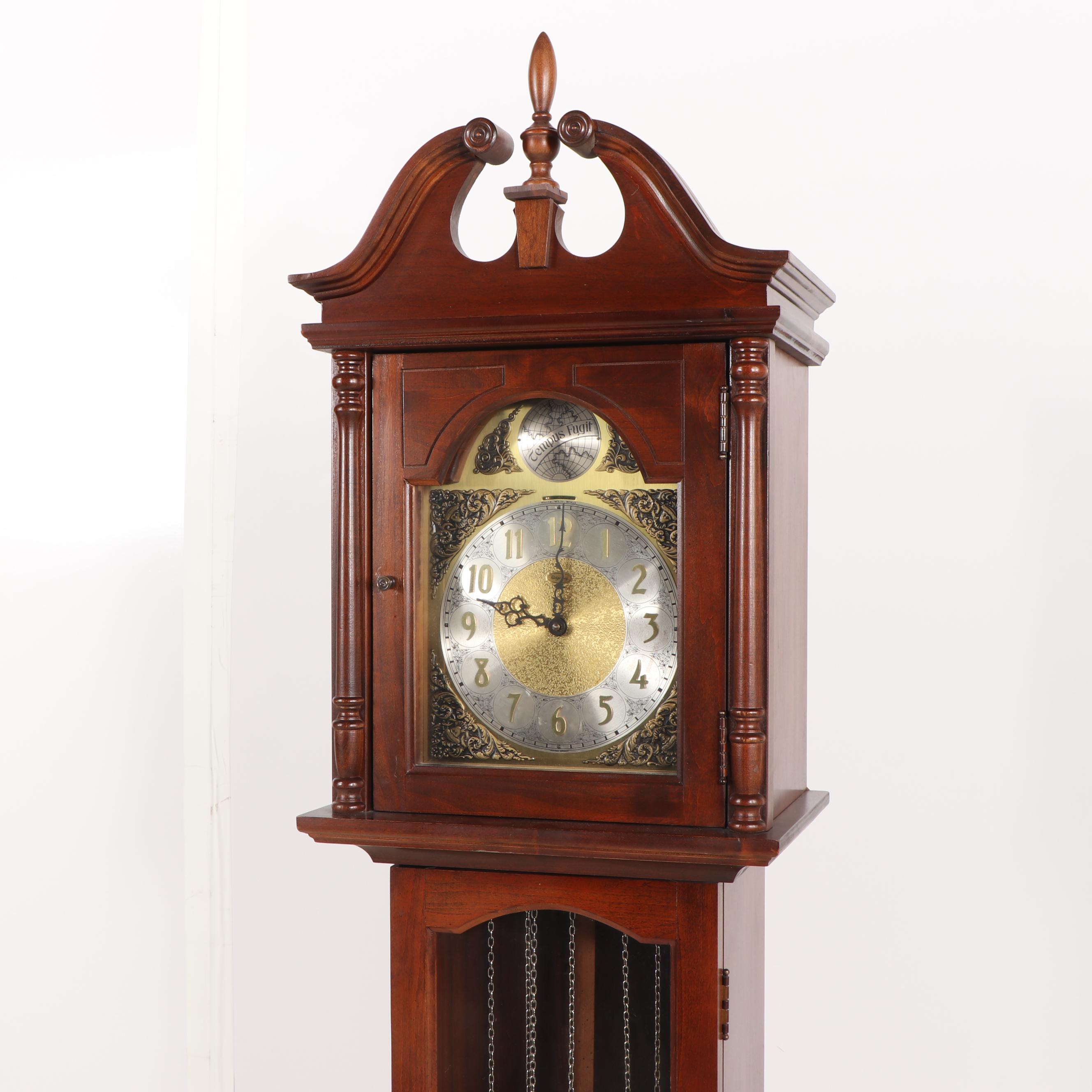 Ridgeway Tempus Fugit Grandfather Clock EBTH