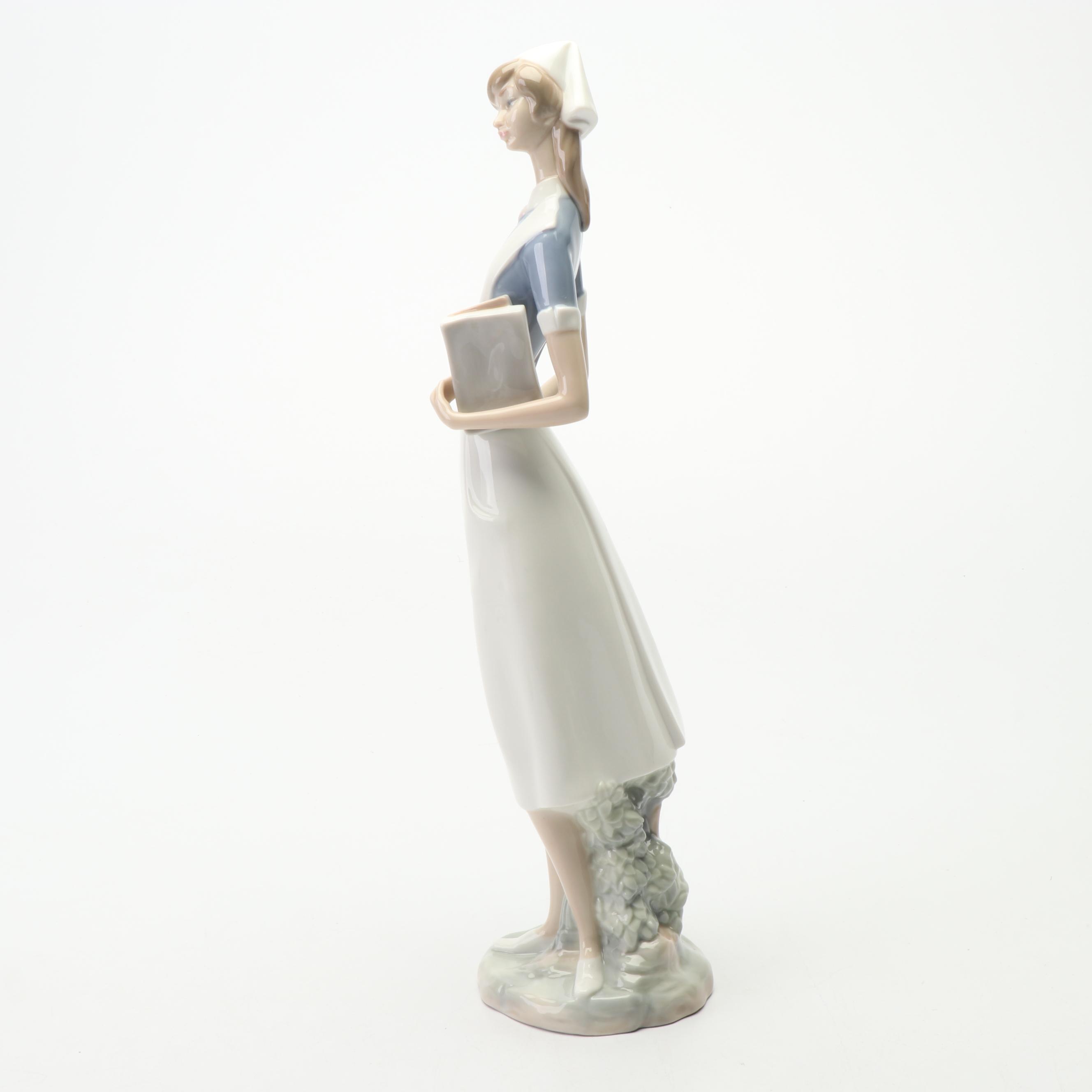 Lladró "Nurse" Porcelain Figurine EBTH