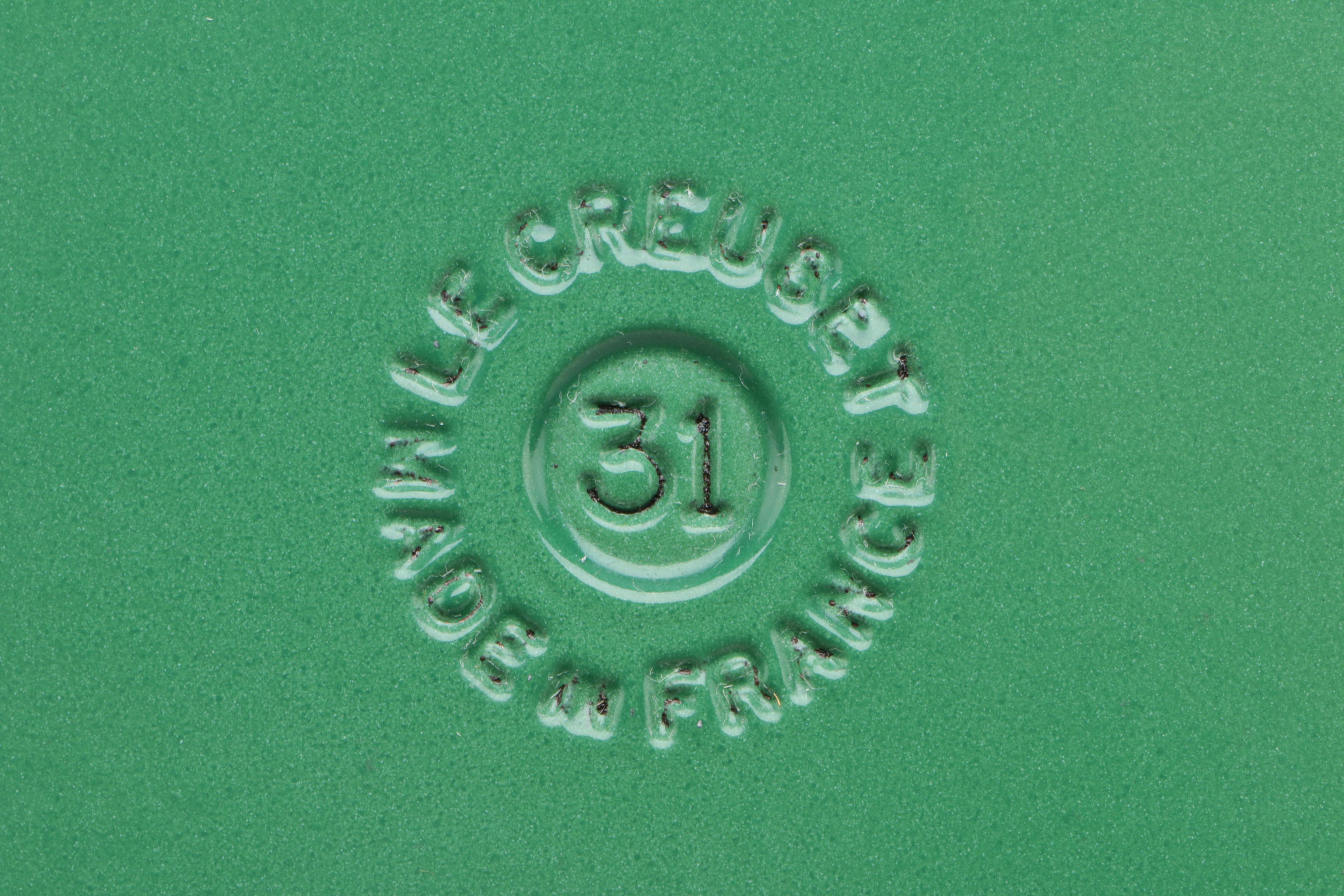 Le Creuset Enameled Cast Iron 6.75Quart Oval Dutch Oven in Fennel