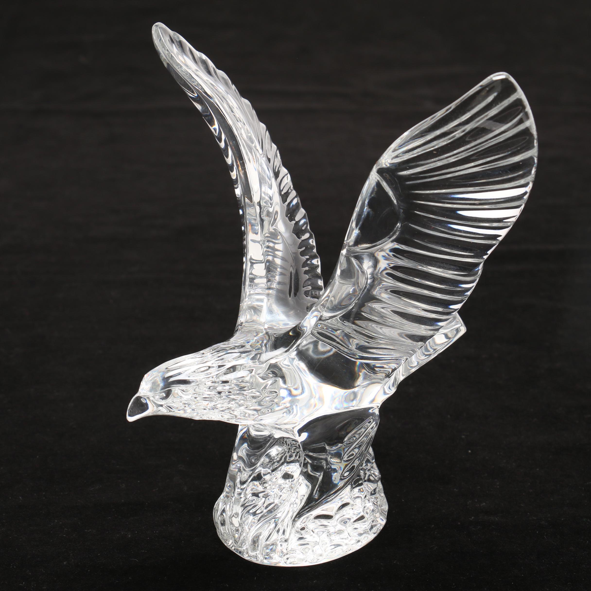 Waterford Crystal Eagle Figurine EBTH
