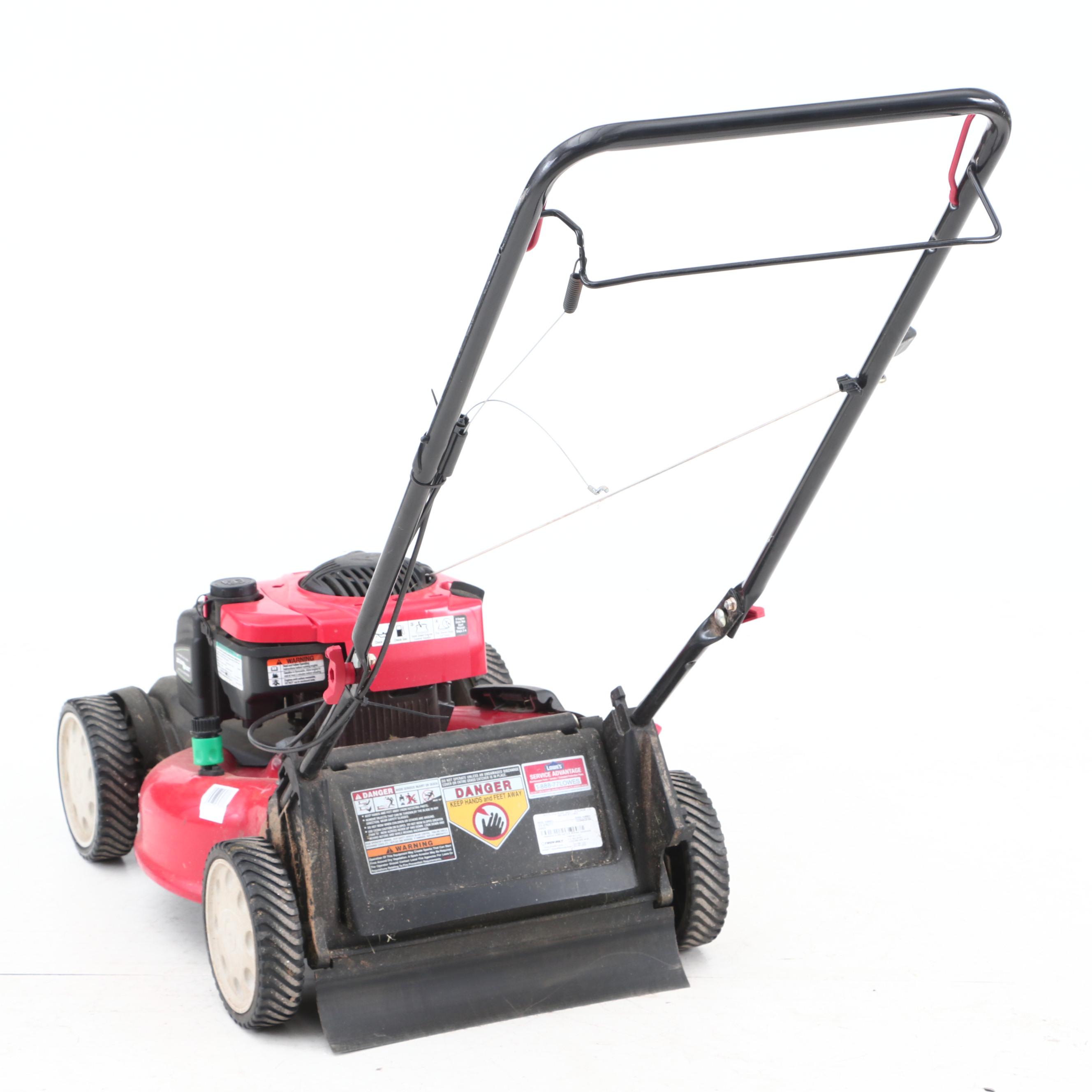 Troy Built TB200 Gas Powered Mower With Grass Collector | EBTH