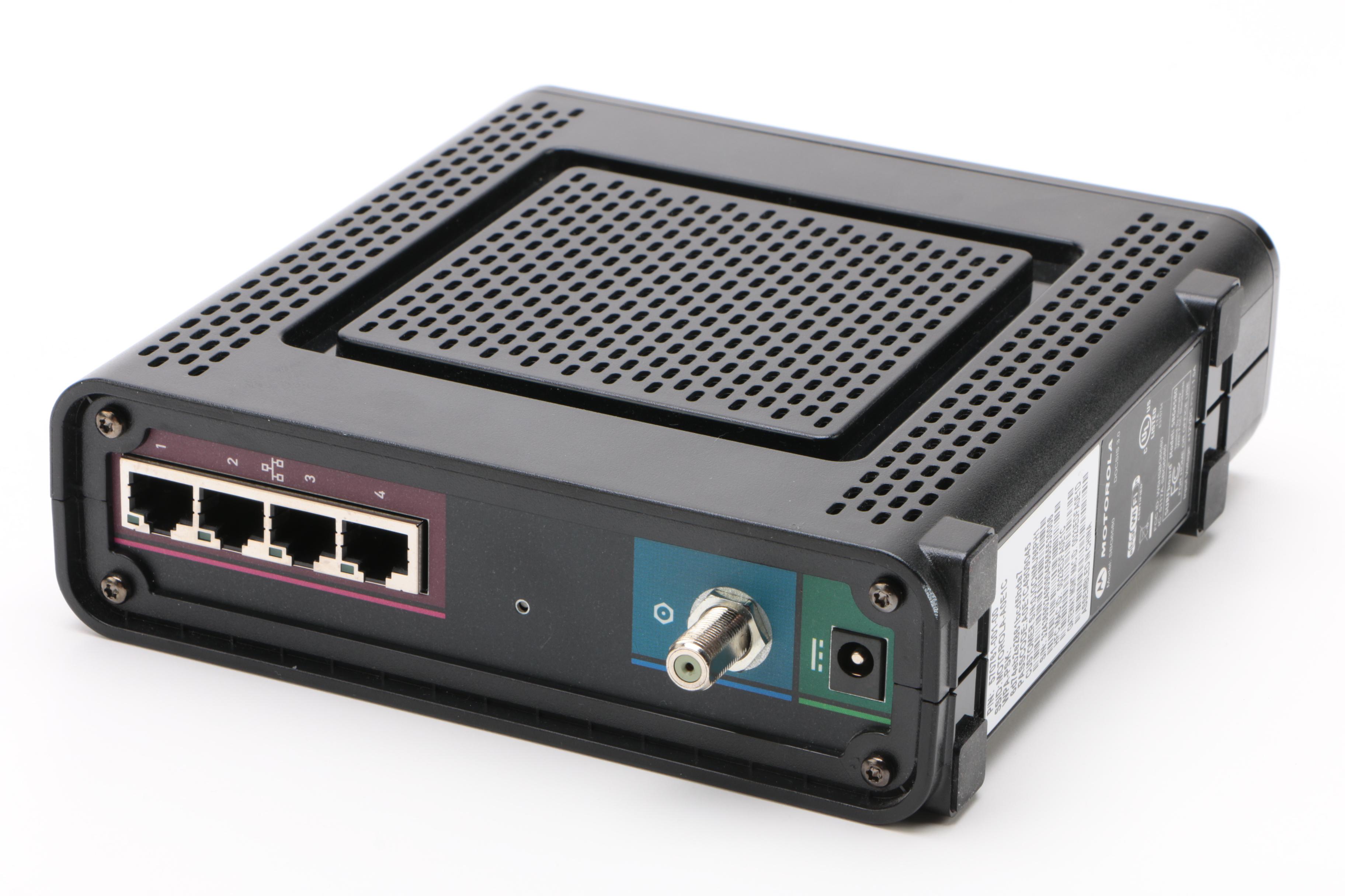 Motorola SURFboard WiFi Cable Modem Gateway EBTH