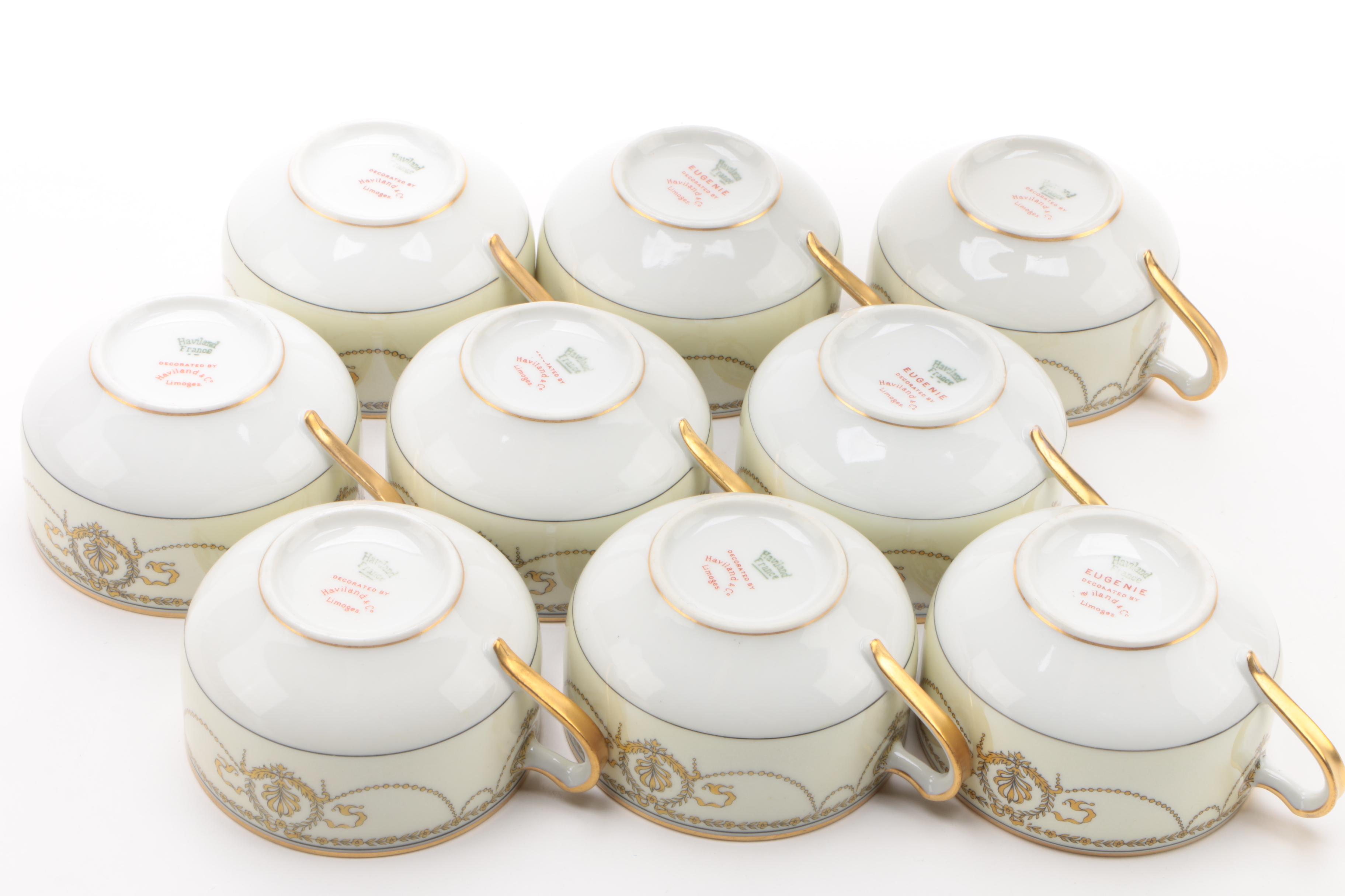 Haviland Limoges "Eugenie" Porcelain Dinnerware c. 18891931 EBTH