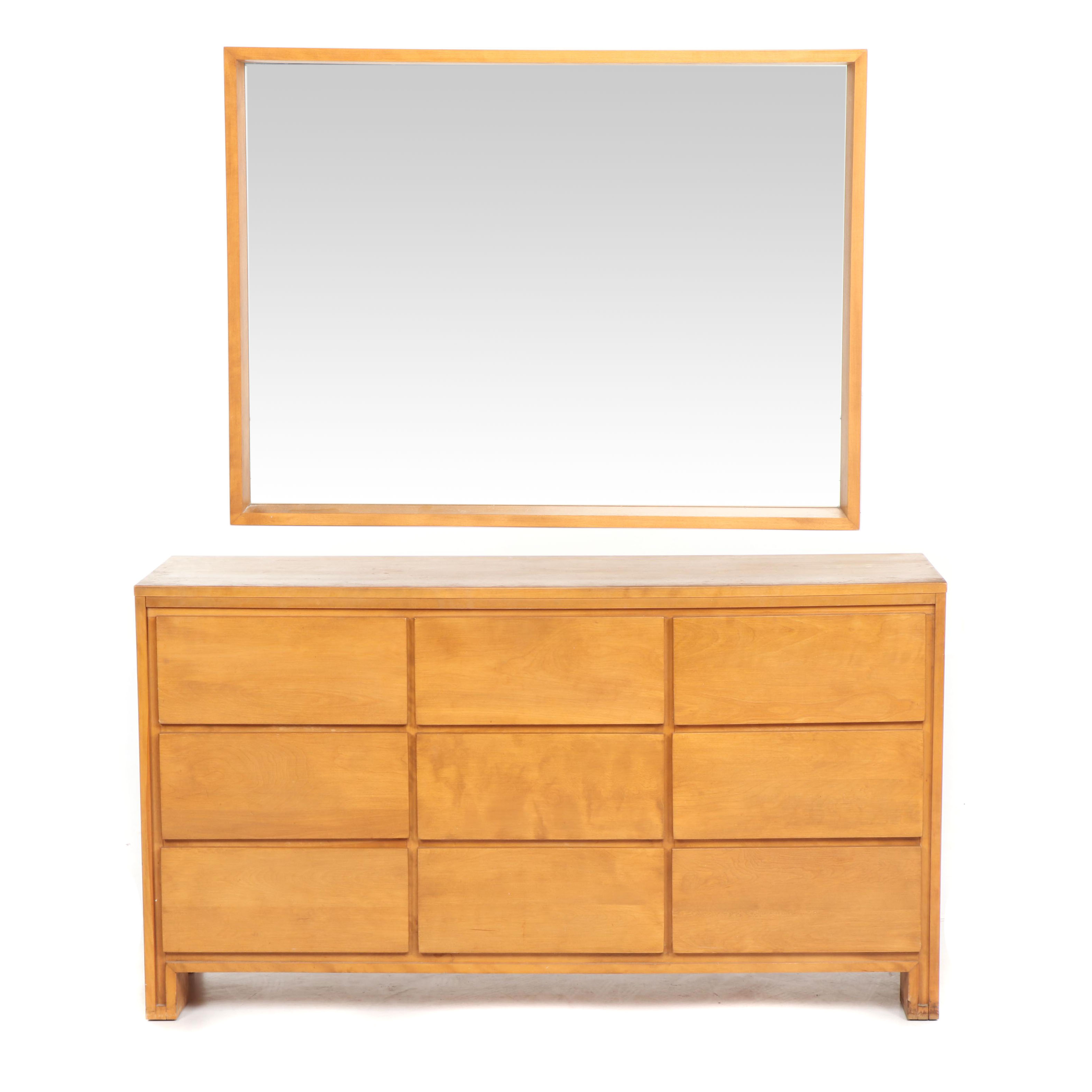 Modernmates Birch Long Dresser By Leslie Diamond For Conant Ball