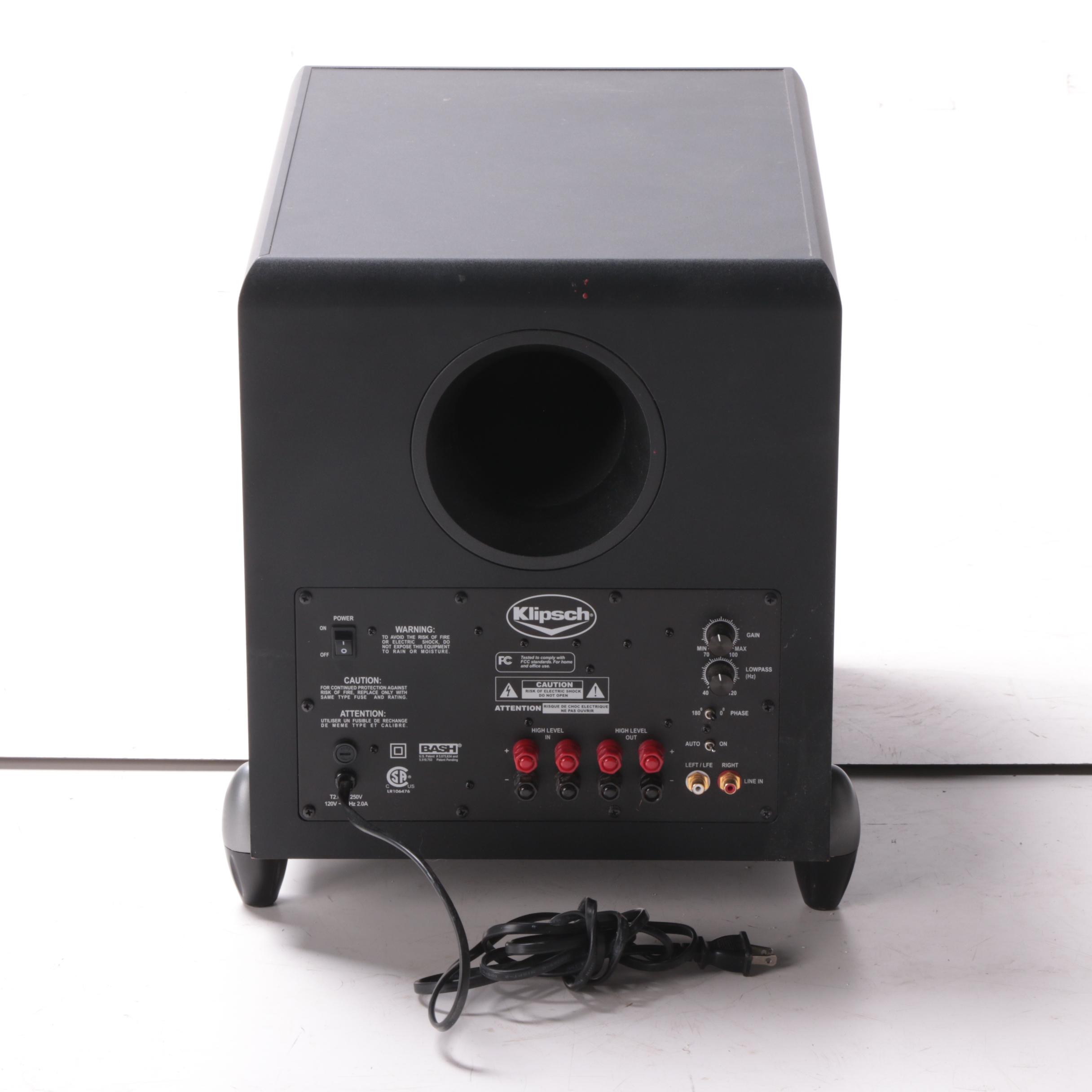 Klipsch Sub10 Subwoofer EBTH