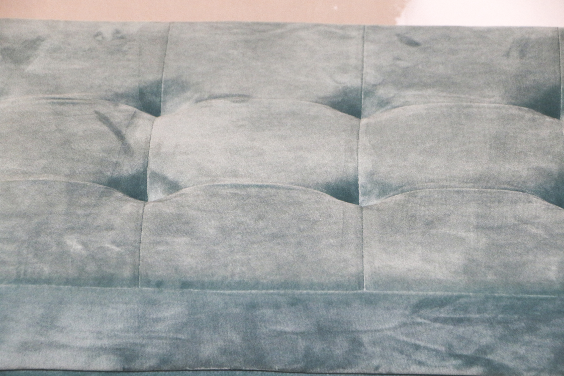 ButtonTufted Upholstered Storage Ottoman by Tainoki, 21st Century EBTH