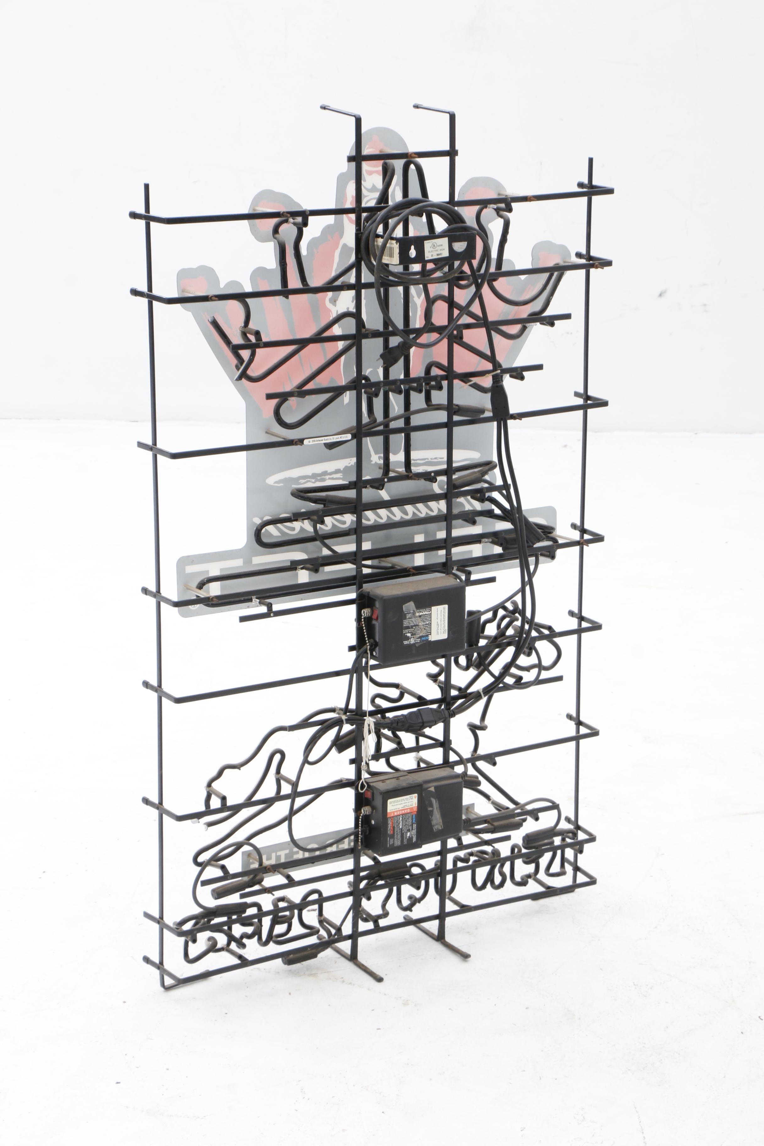 Budweiser Select Kentucky Derby Neon Advertising Sign EBTH