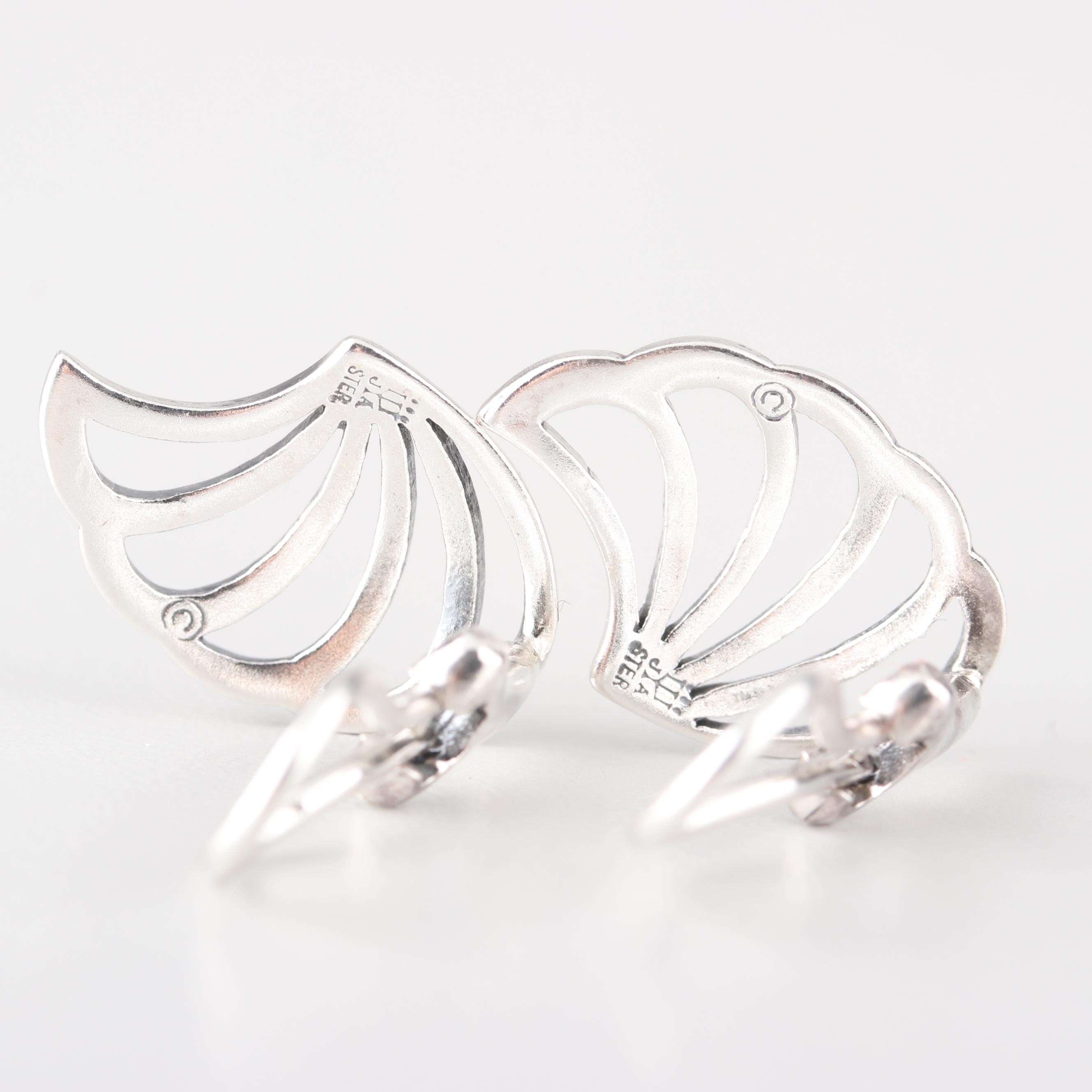 James Avery Sterling Silver Stud Earrings | EBTH