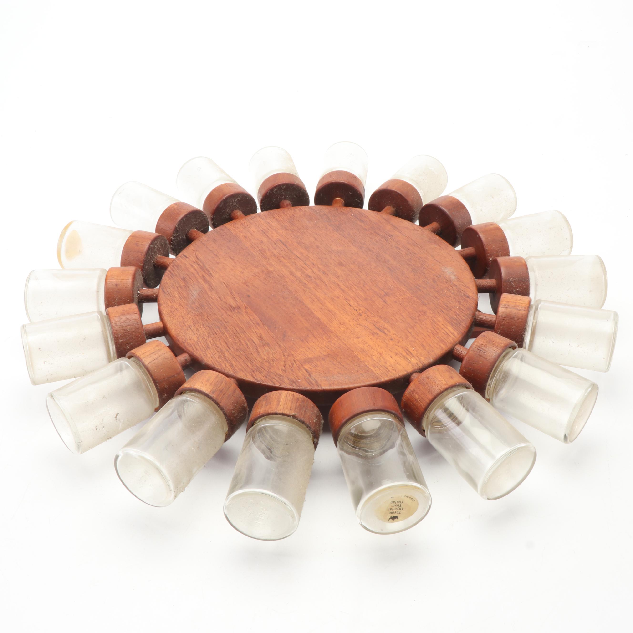 Digsmed Denmark Wall Mounted Rotating Spice Rack EBTH