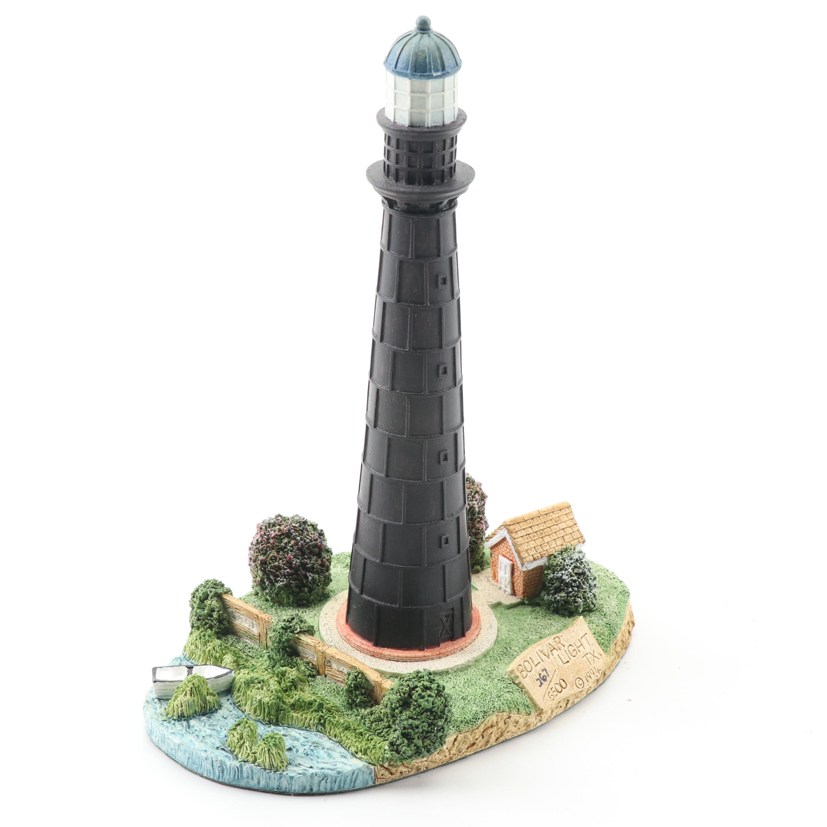 Younger & Associates "Harbour Lights" Resin Lighthouse Figurines EBTH