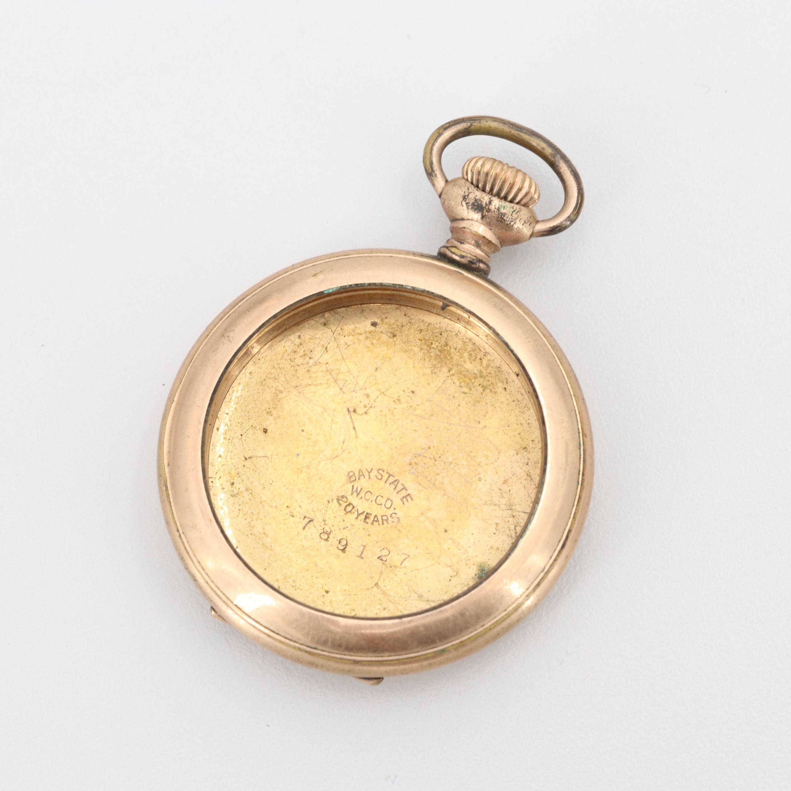 Sterling Silver Star and Moon Pendant and Gold Filled Watch Case EBTH