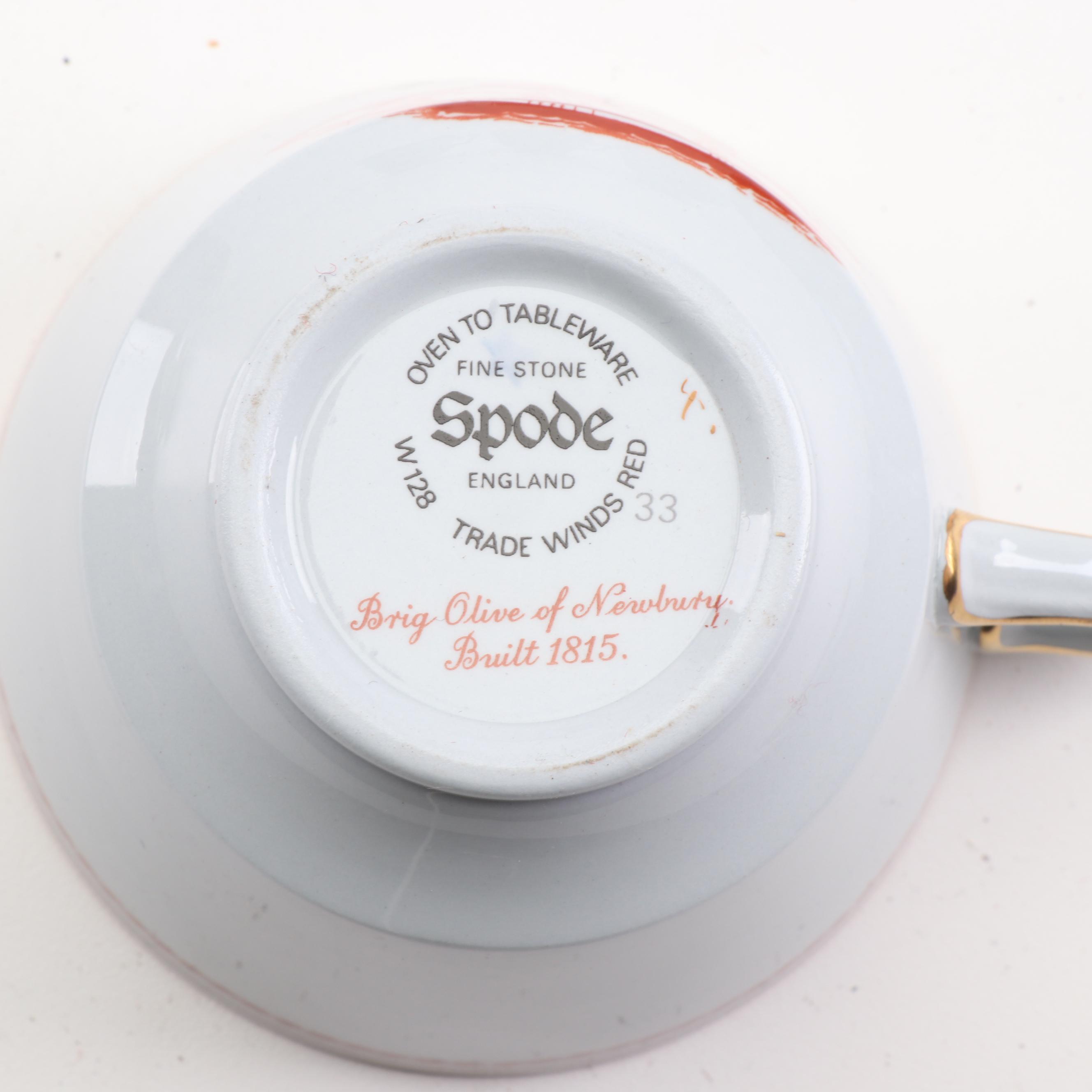 Noritake Nippon Porcelain Chocolate Set with Spode "Trade Winds" Tableware EBTH