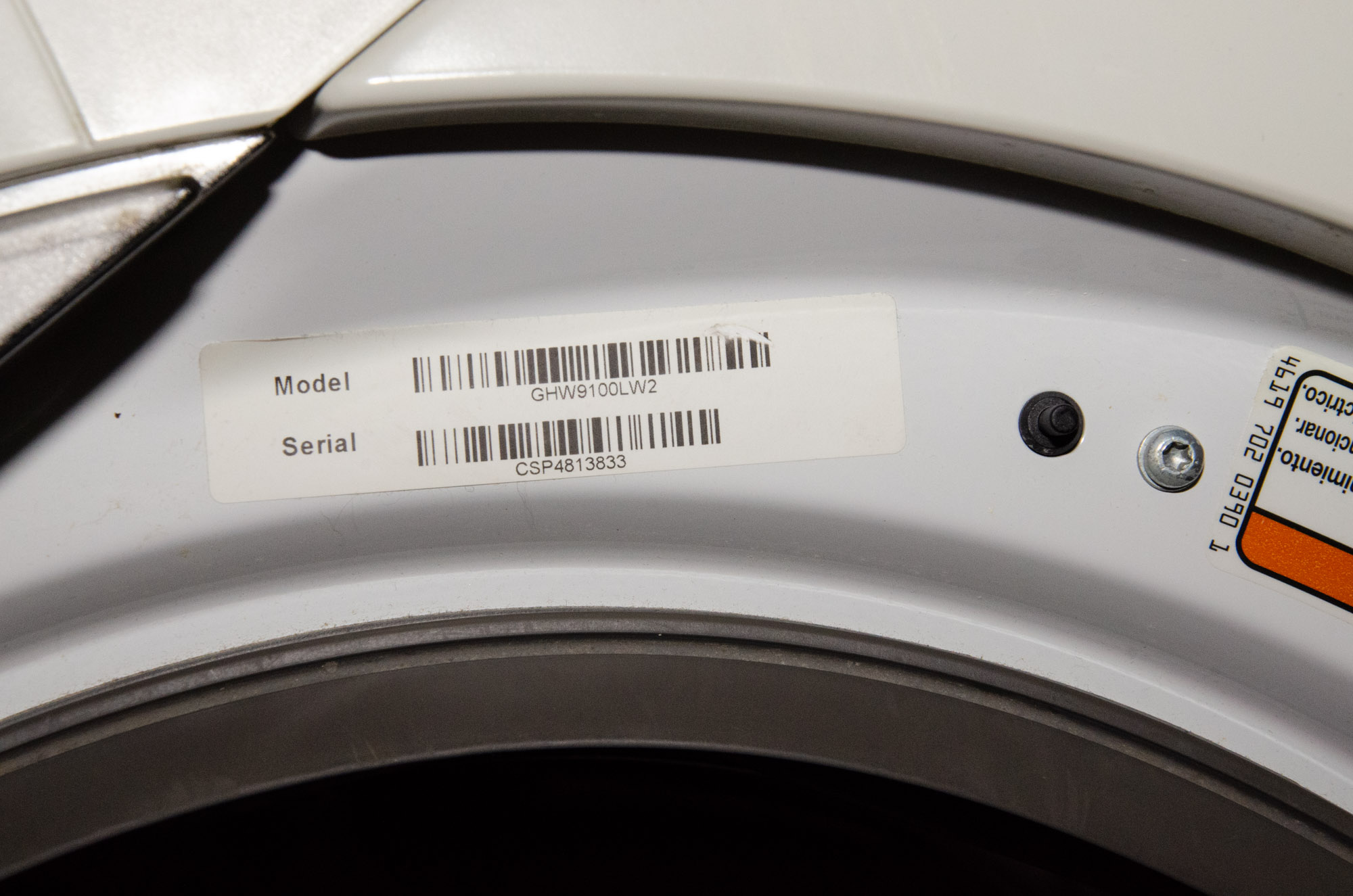 whirlpool washing machine serial number etw4400xq0 for sale