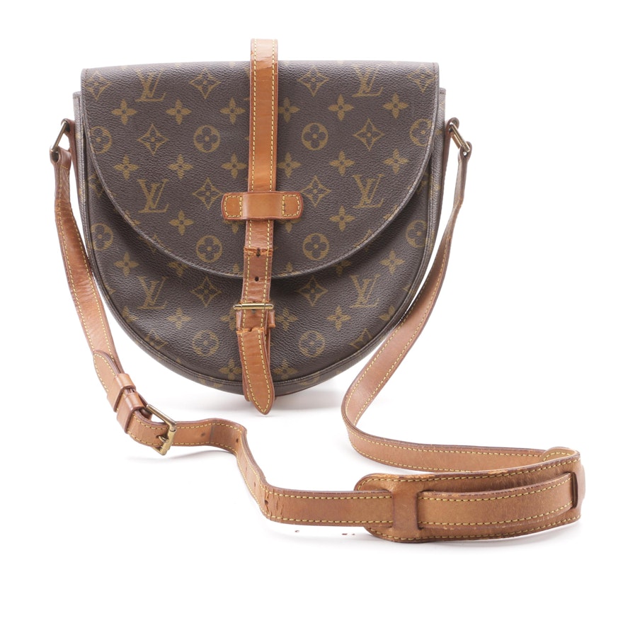 Sold at Auction: Louis Vuitton - a vintage Monogram Chantilly crossbody  handbag.