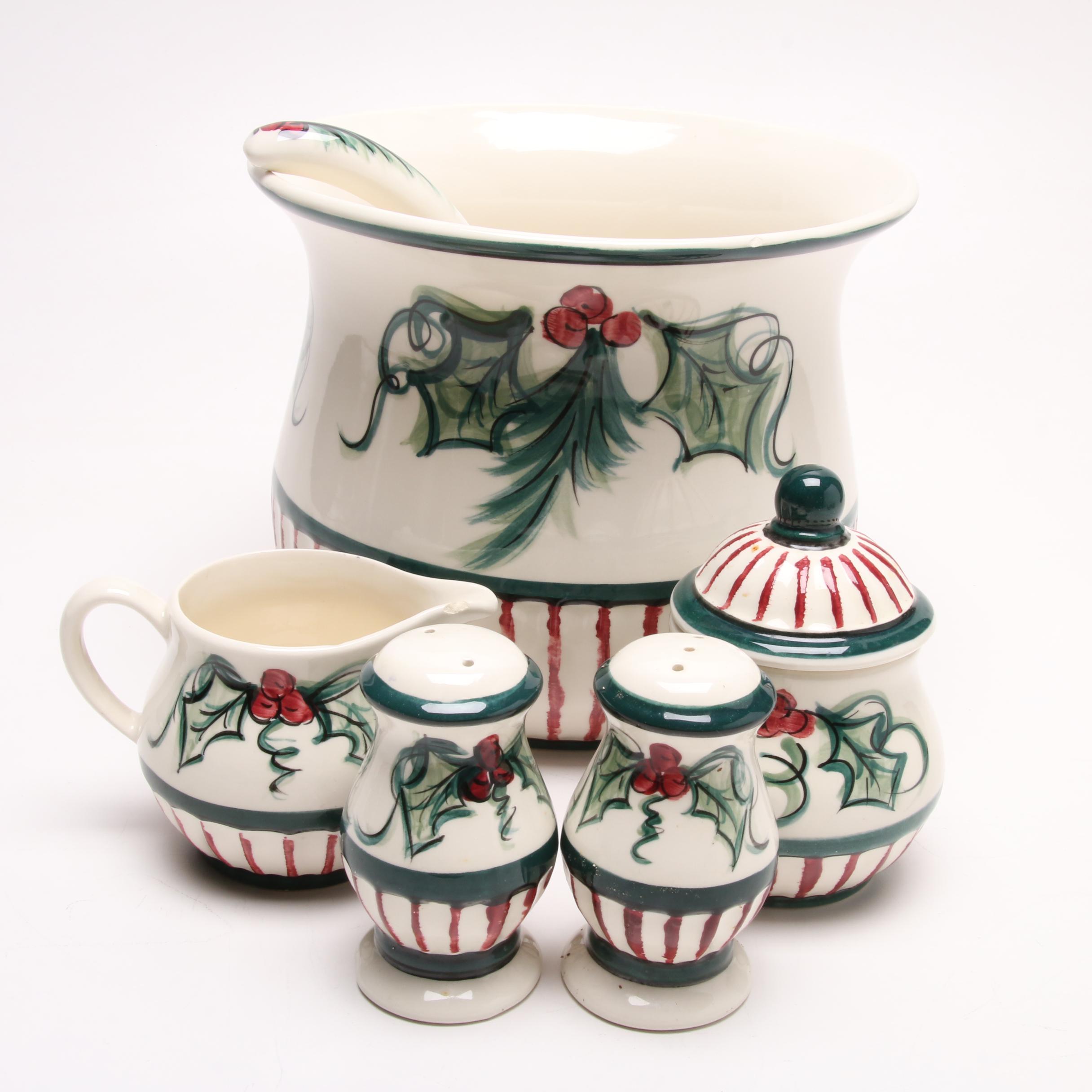 Gail pittman christmas dishes