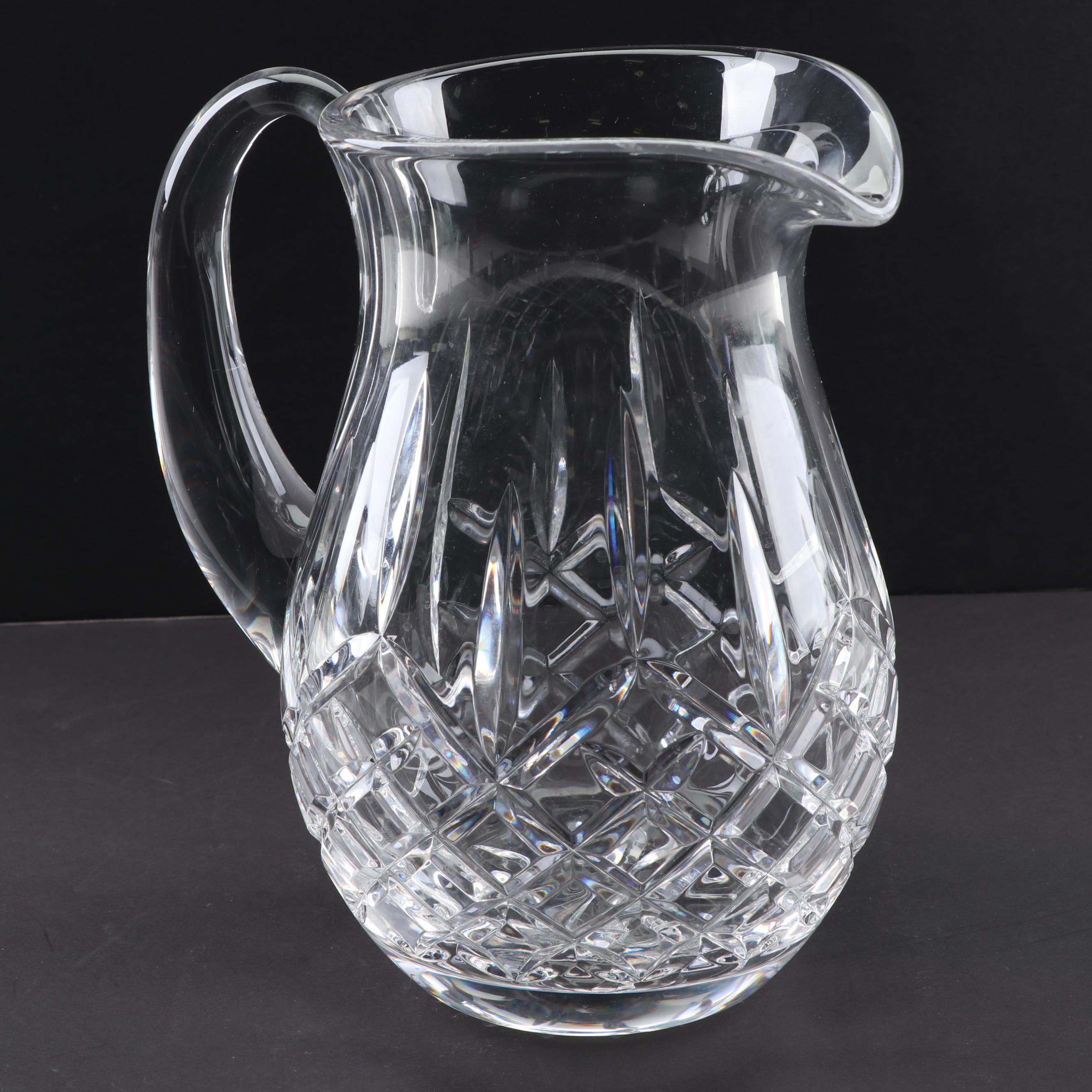 Waterford Crystal "Lismore" Pitcher EBTH
