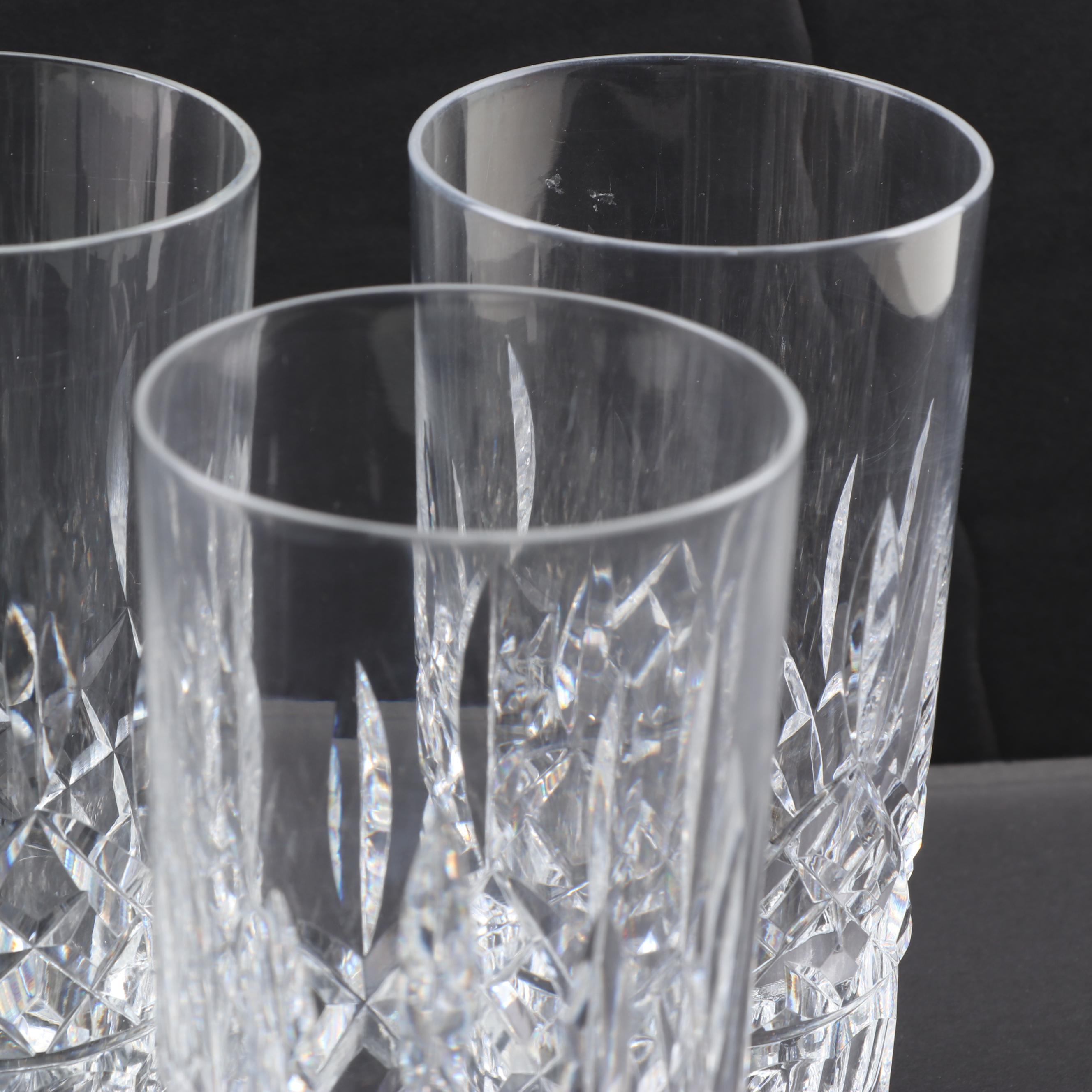 Waterford Crystal "Lismore" Highball Glasses EBTH