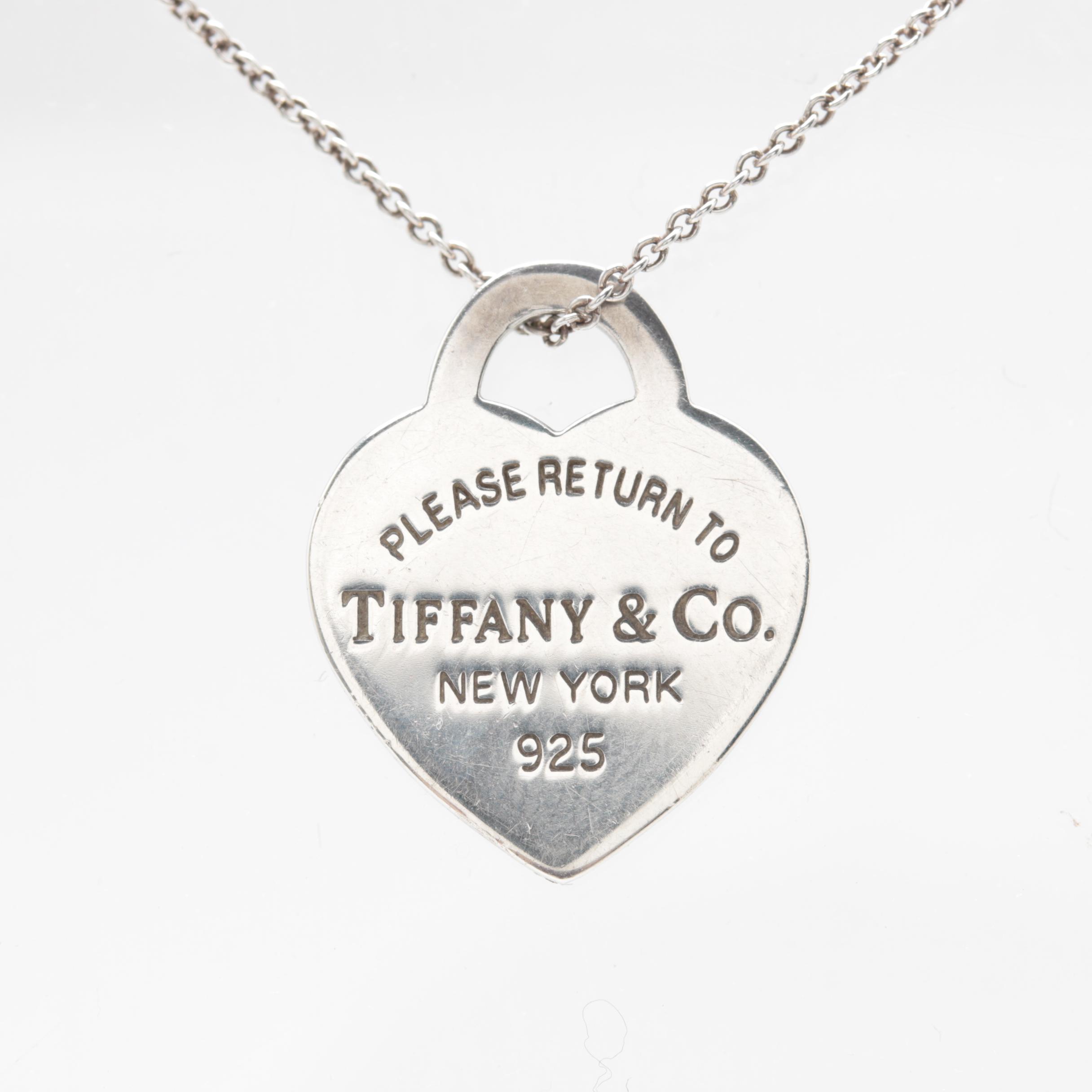 Tiffany & Co. "Return To Tiffany Collection" Sterling Silver Heart