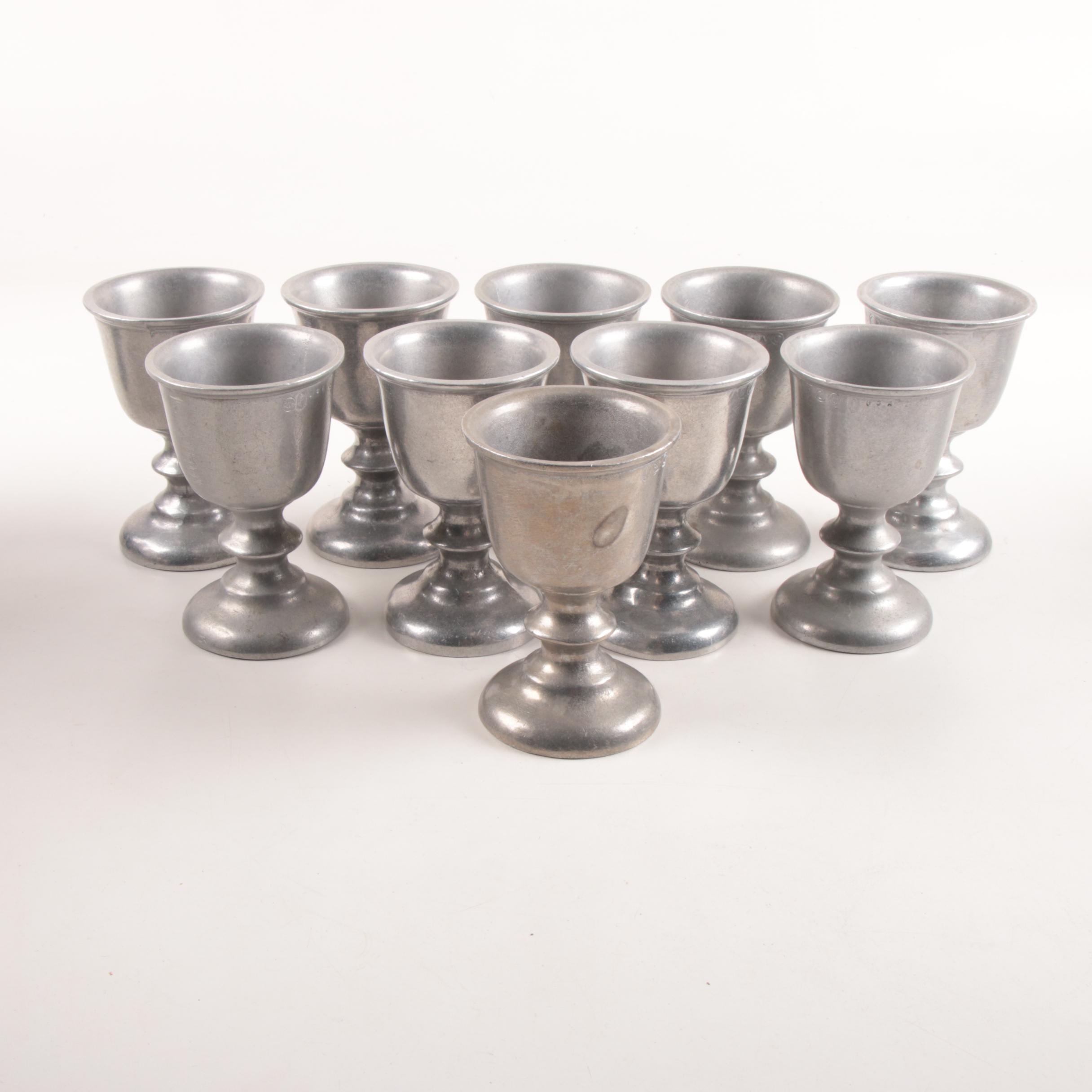 Wilton Armetale and Pewter Goblets EBTH