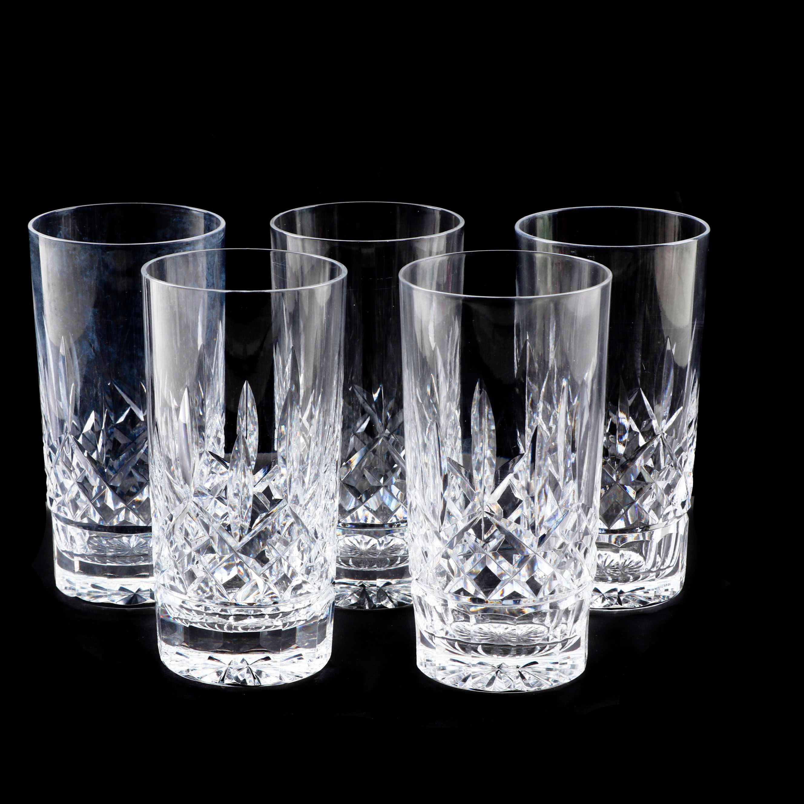 Waterford Crystal "Lismore" Highball Glasses EBTH