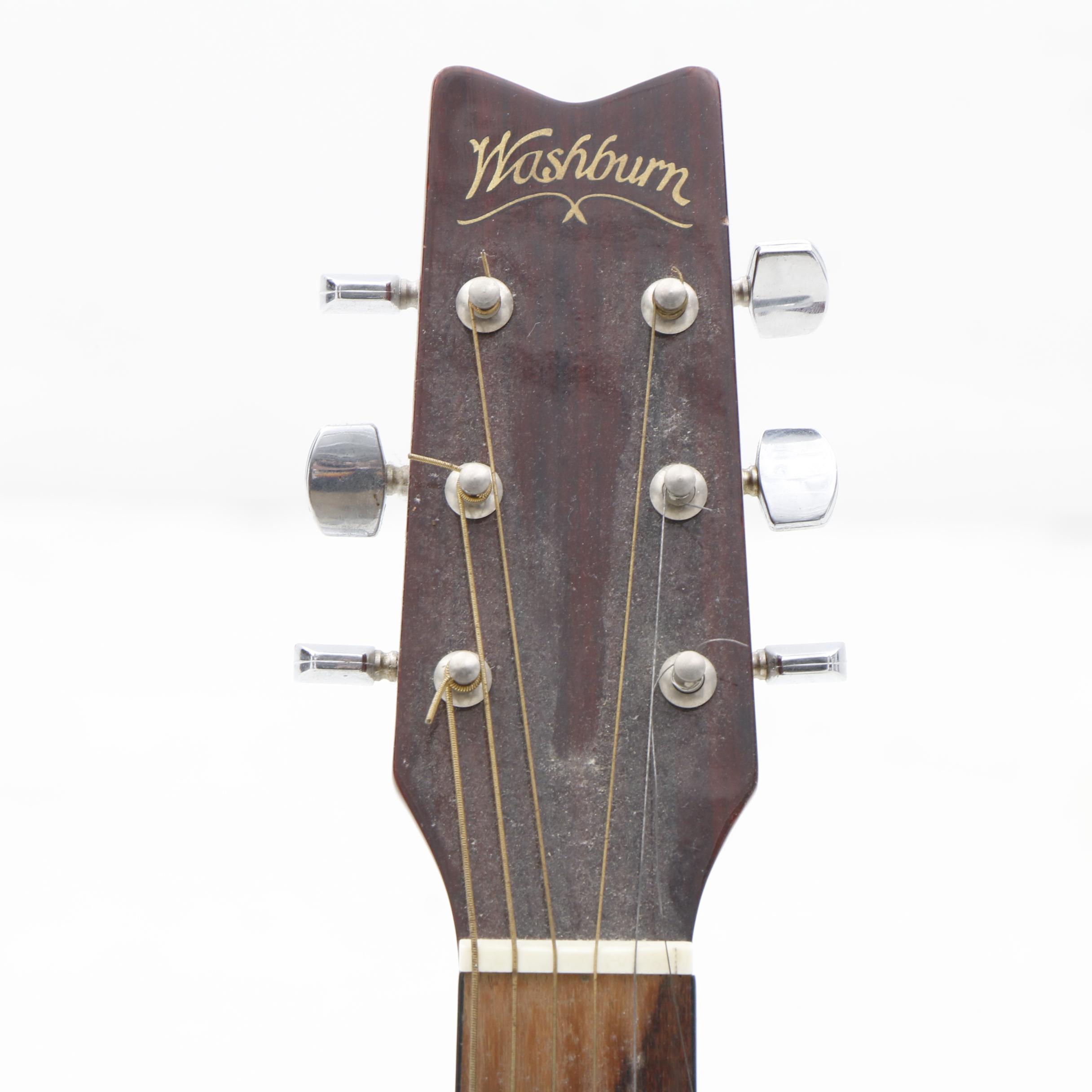 Washburn D10N Dreadnought Acoustic Guitar EBTH