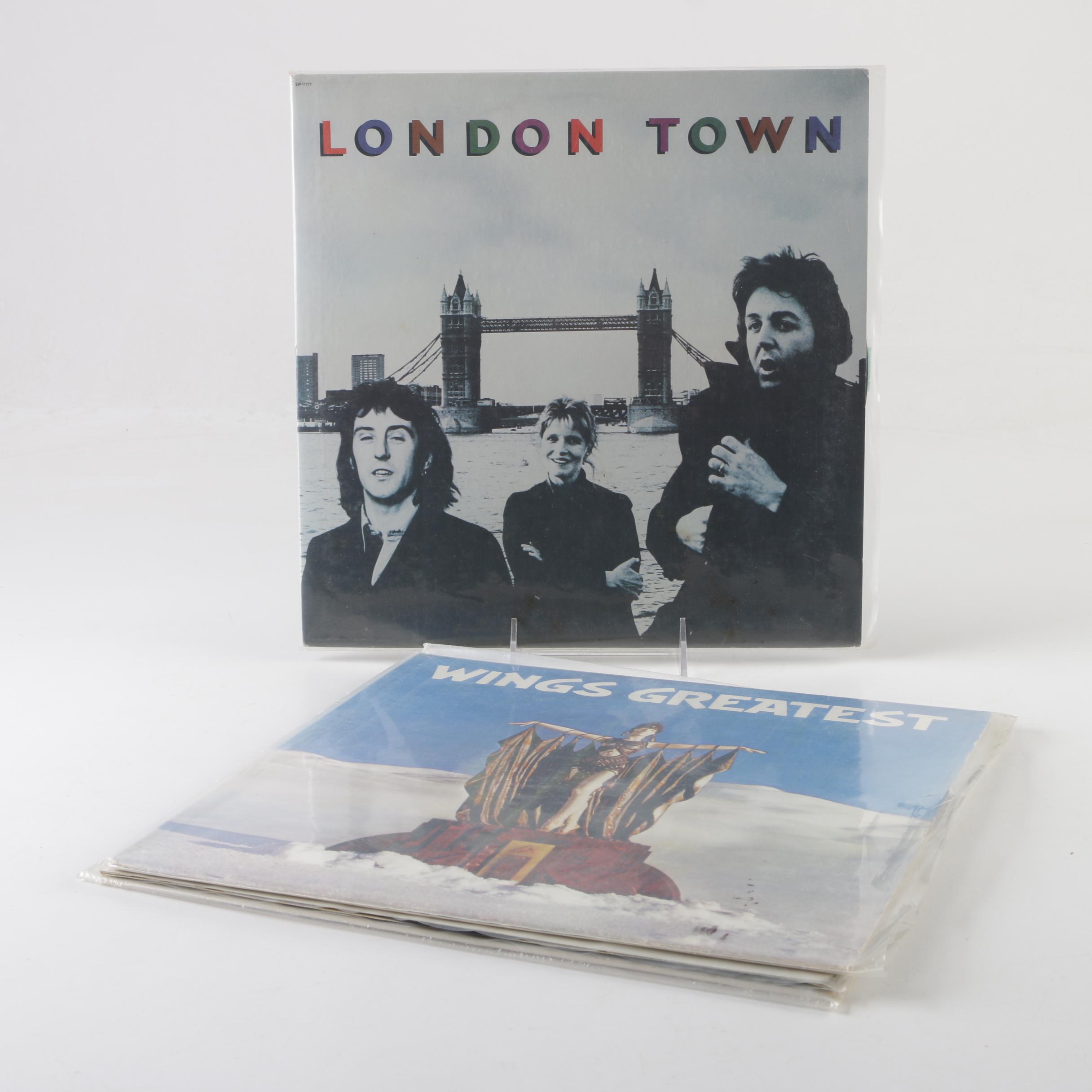 Dutch Pressing Silver Beatles 1983 With Paul Mccartney And Wings Records - 