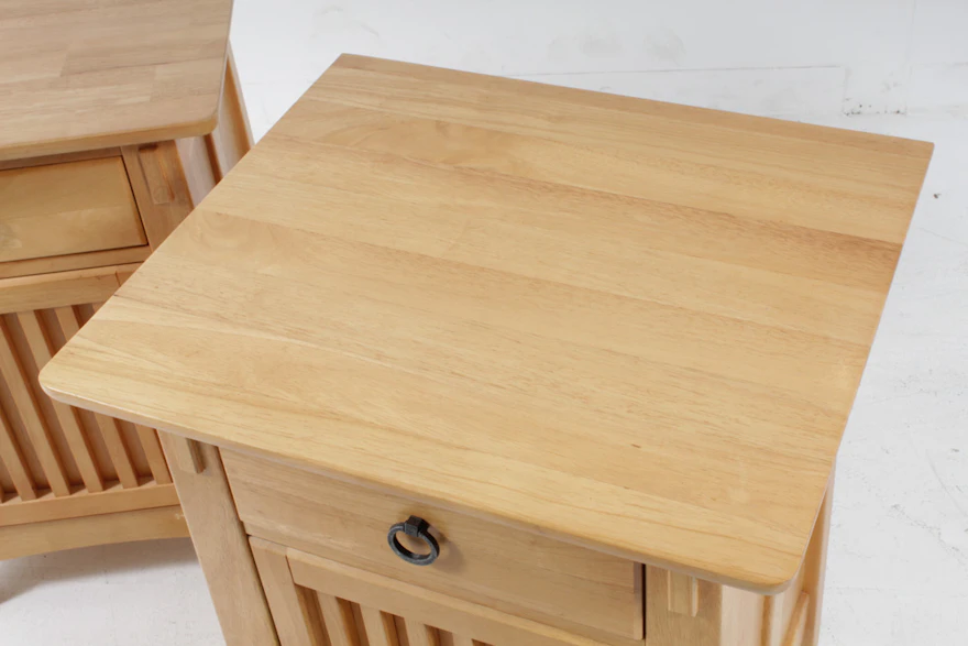 American Signature Arts and Crafts Style Nightstands | EBTH