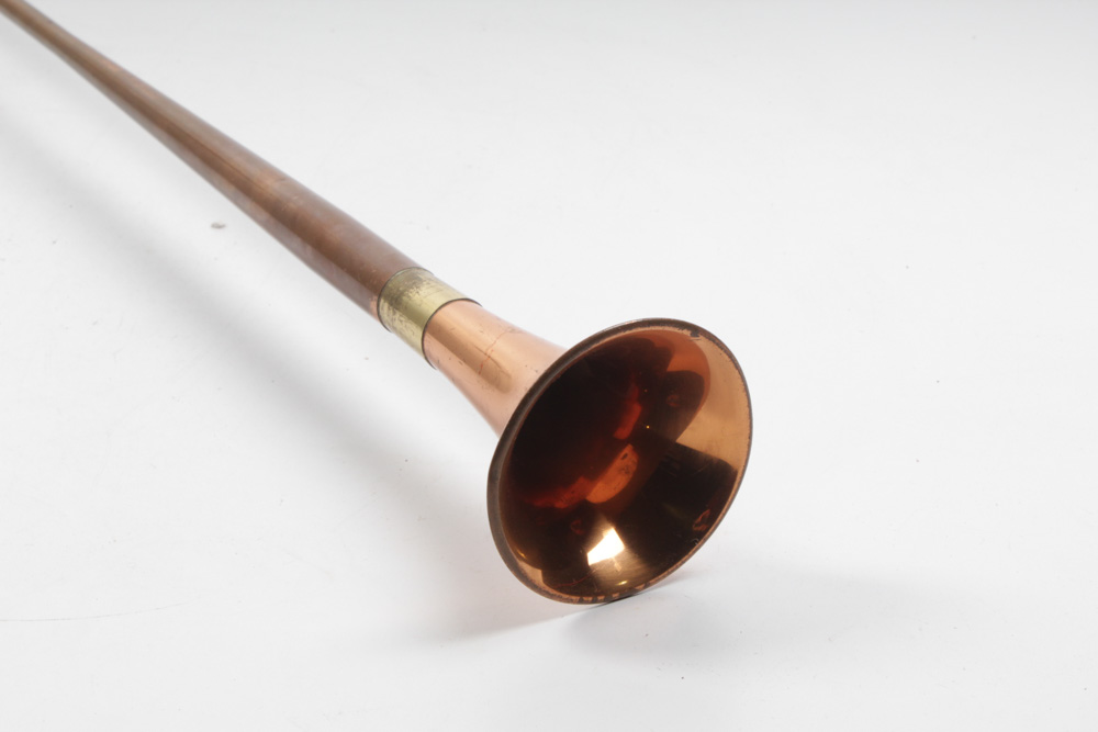 Copper and Brass Herald Trumpet EBTH