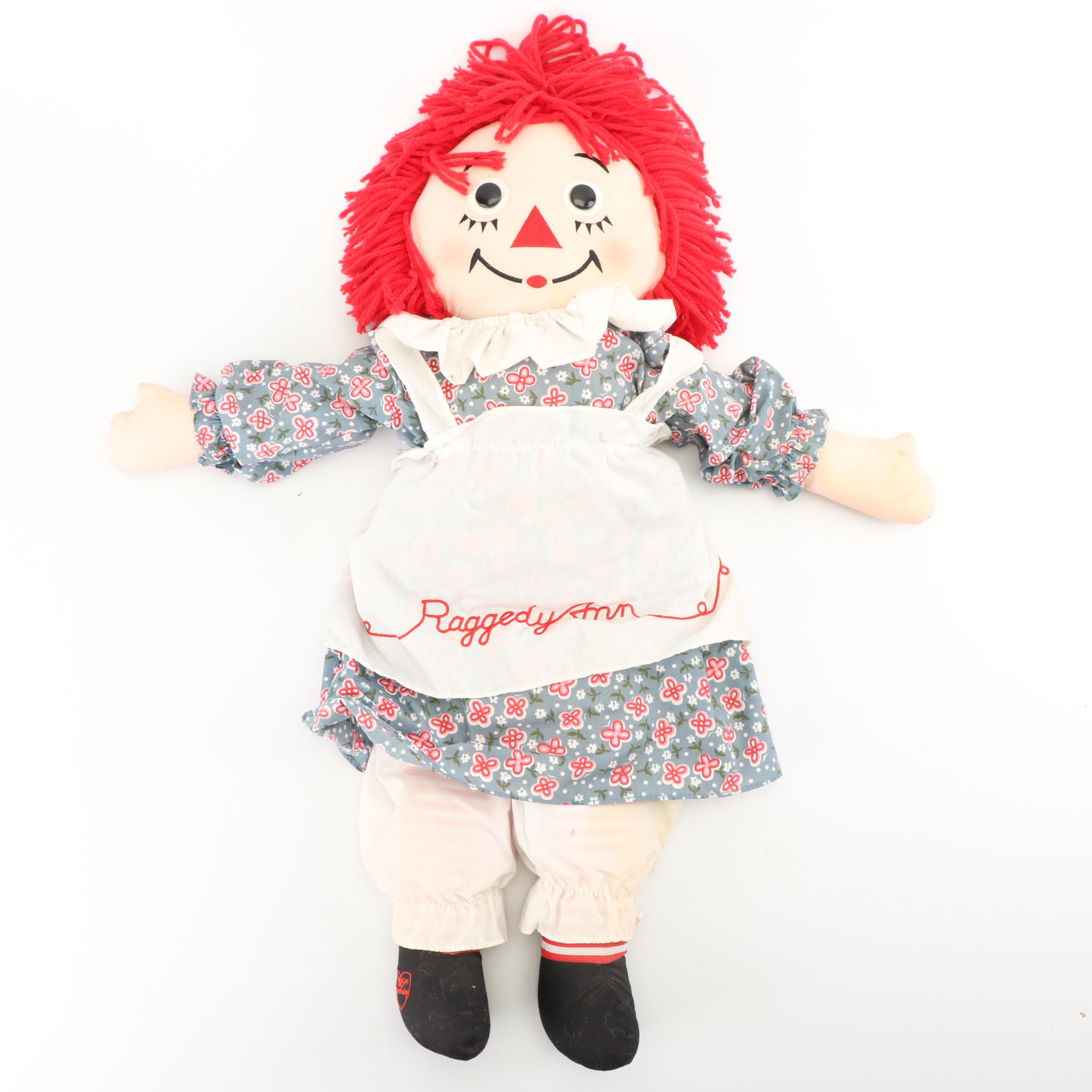 Applause "Raggedy Ann" and "Andy" Anniversary Dolls | EBTH