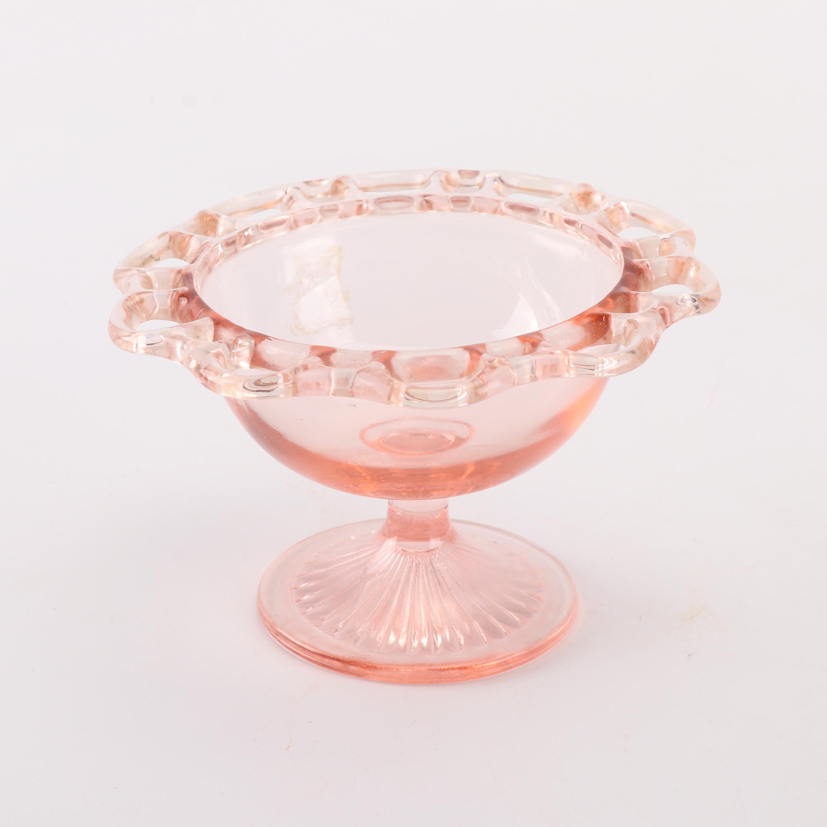 Pink Depression Glass For Sale