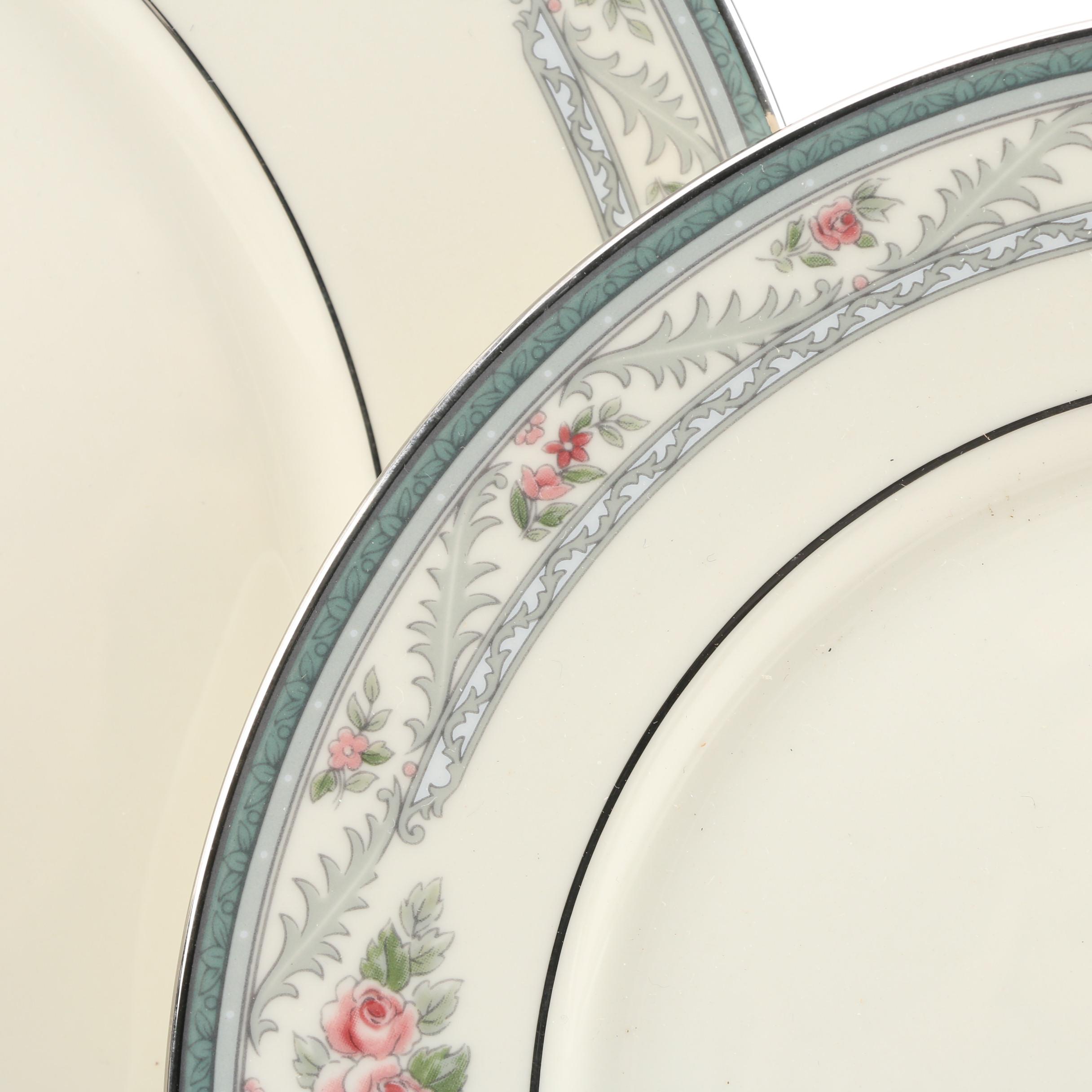 Lenox "Country Romance" Bone China Plates and Saucers EBTH