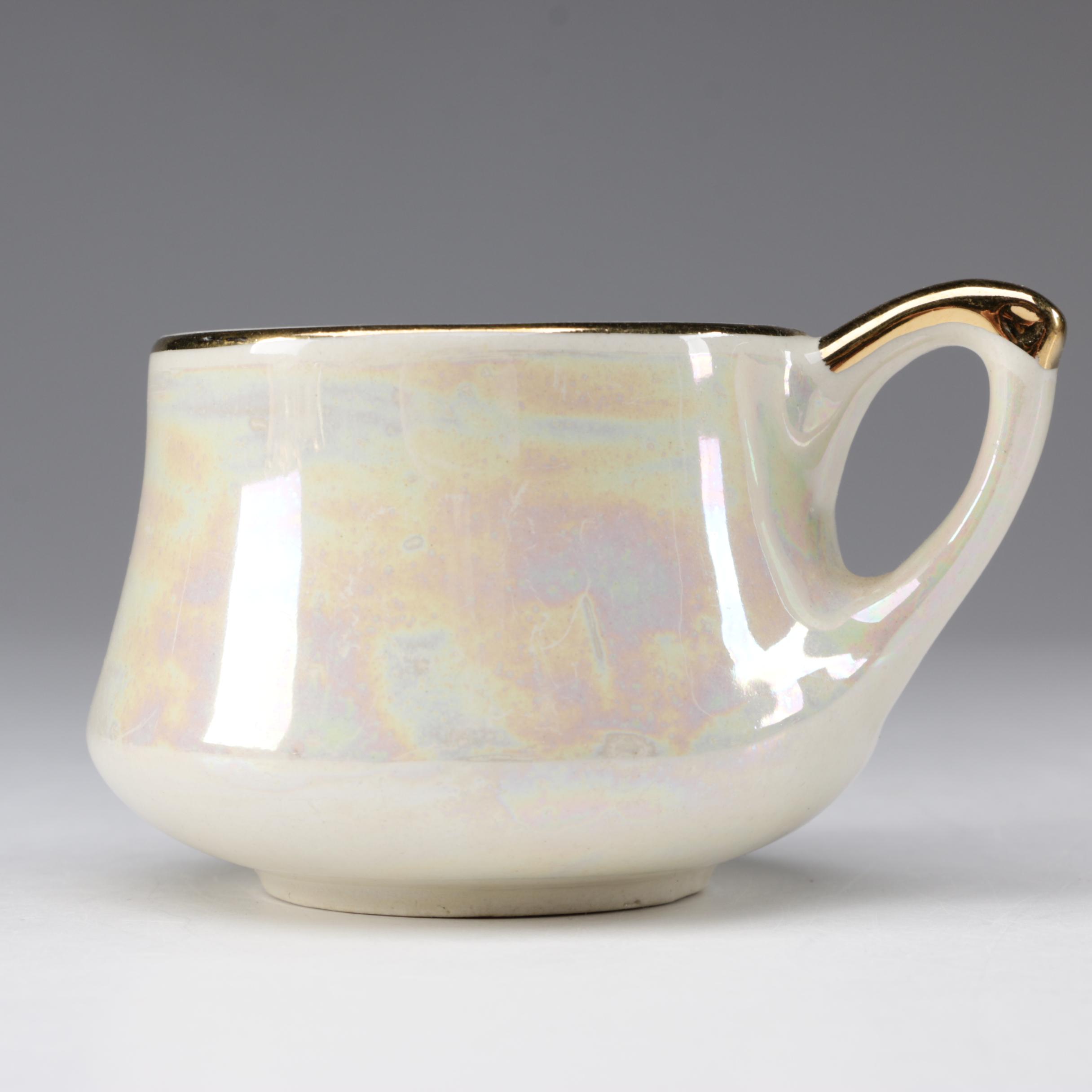 Pearl China Co. Pearlescent Tea Set with Hand Decorated ...