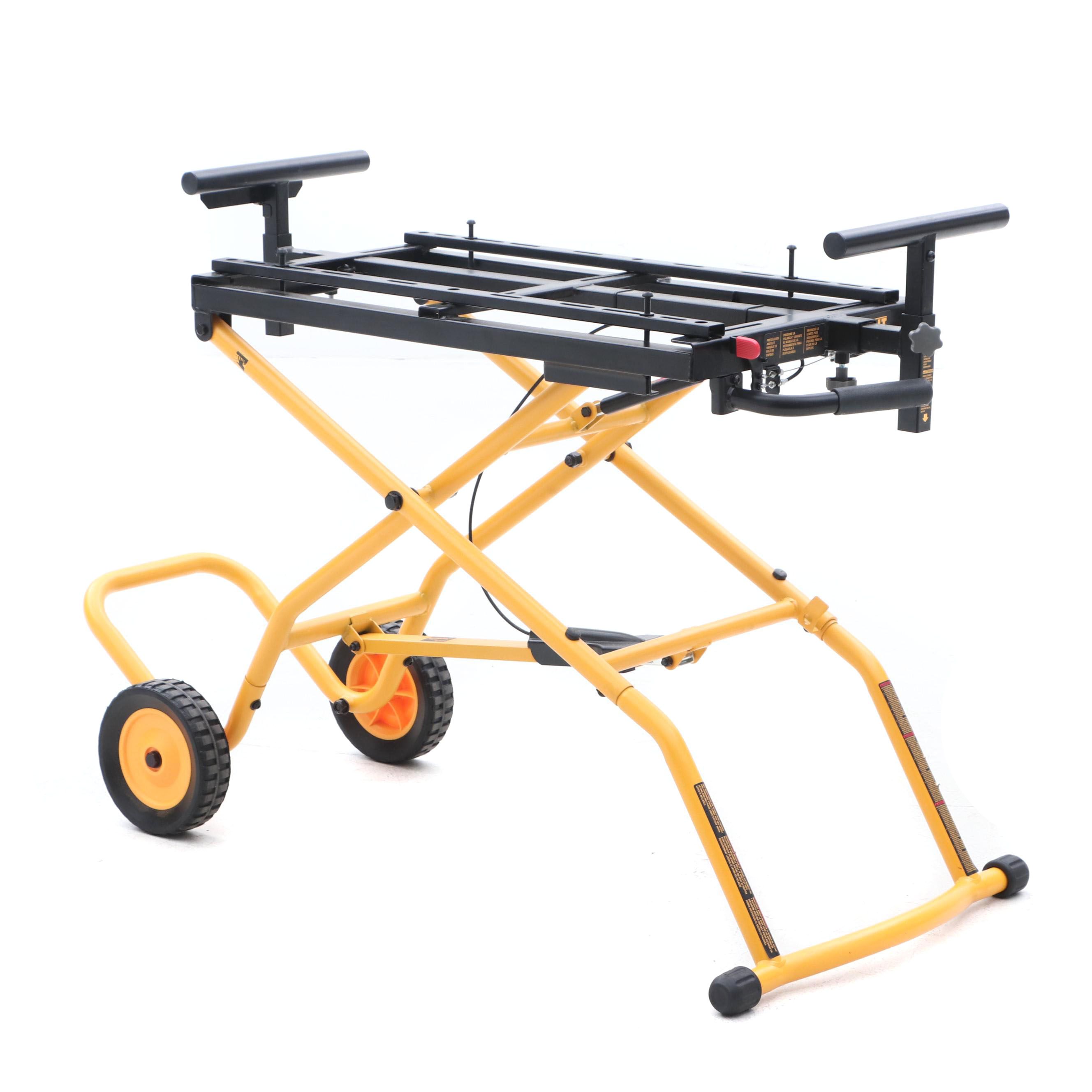 DeWalt DWX726 Rolling Miter Saw Stand EBTH