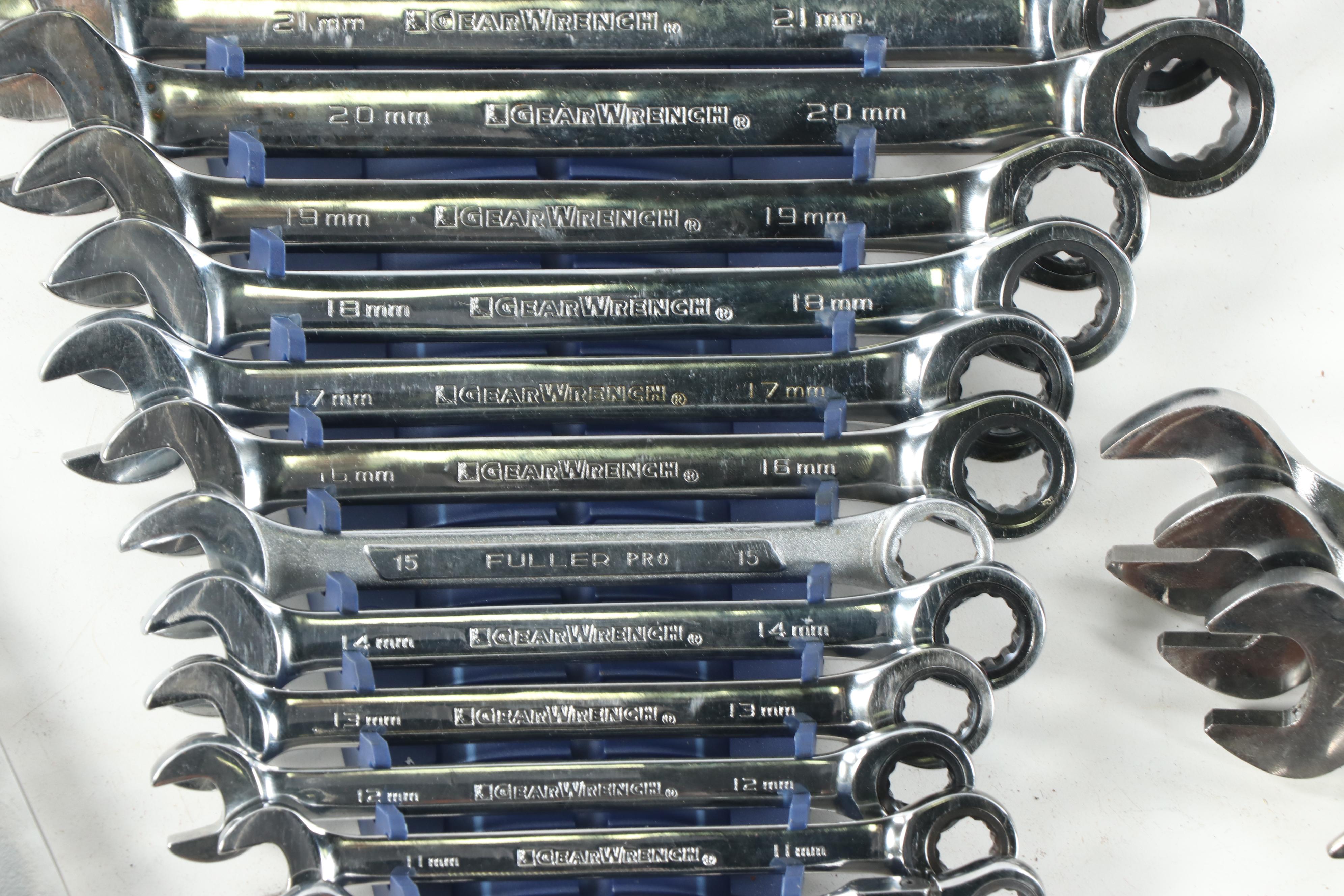 Combination Wrench Sets Featuring GearWrench and NAPA EBTH