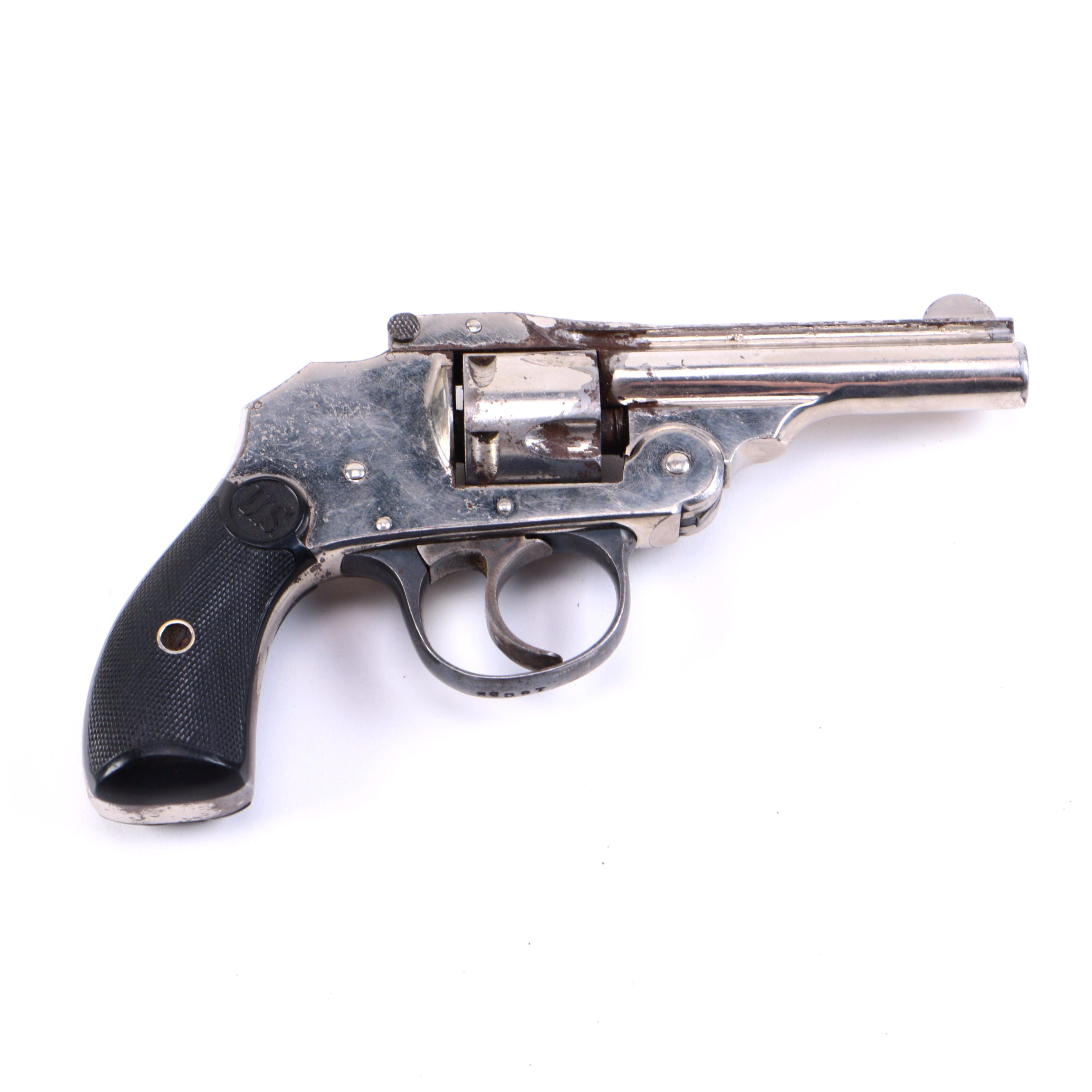 U S Revolver Company By Iver Johnson Top Break Five Shot 32 Cal Revolver Ebth
